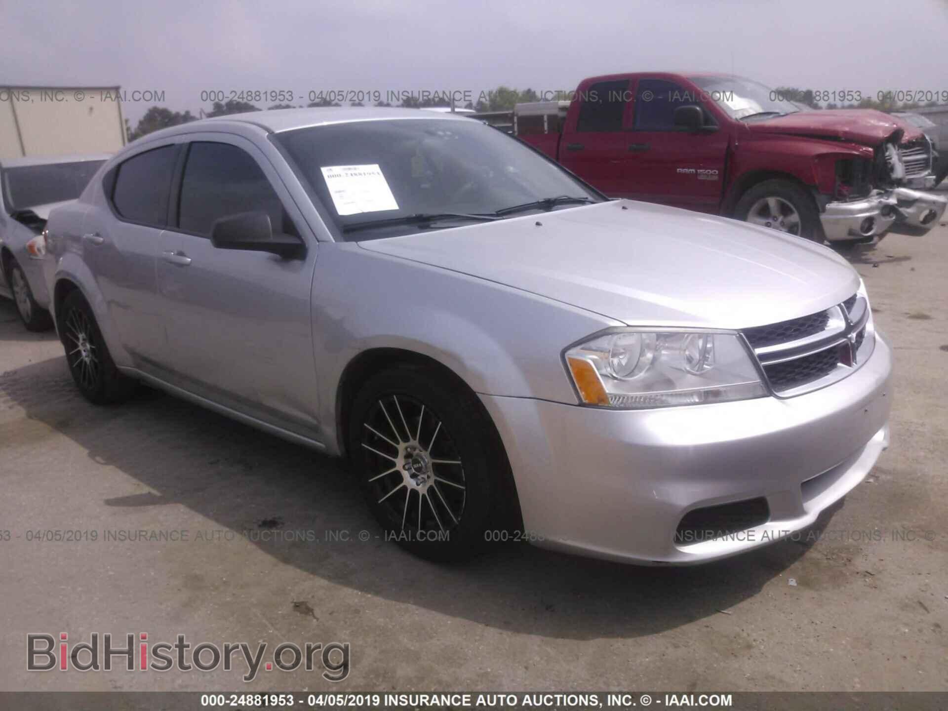 Фотография 1C3CDZAB4CN293676 - DODGE AVENGER 2012