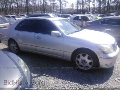 2005 Lexus LS 430, silver — VIN JTHBN36FX50173991, IAAI