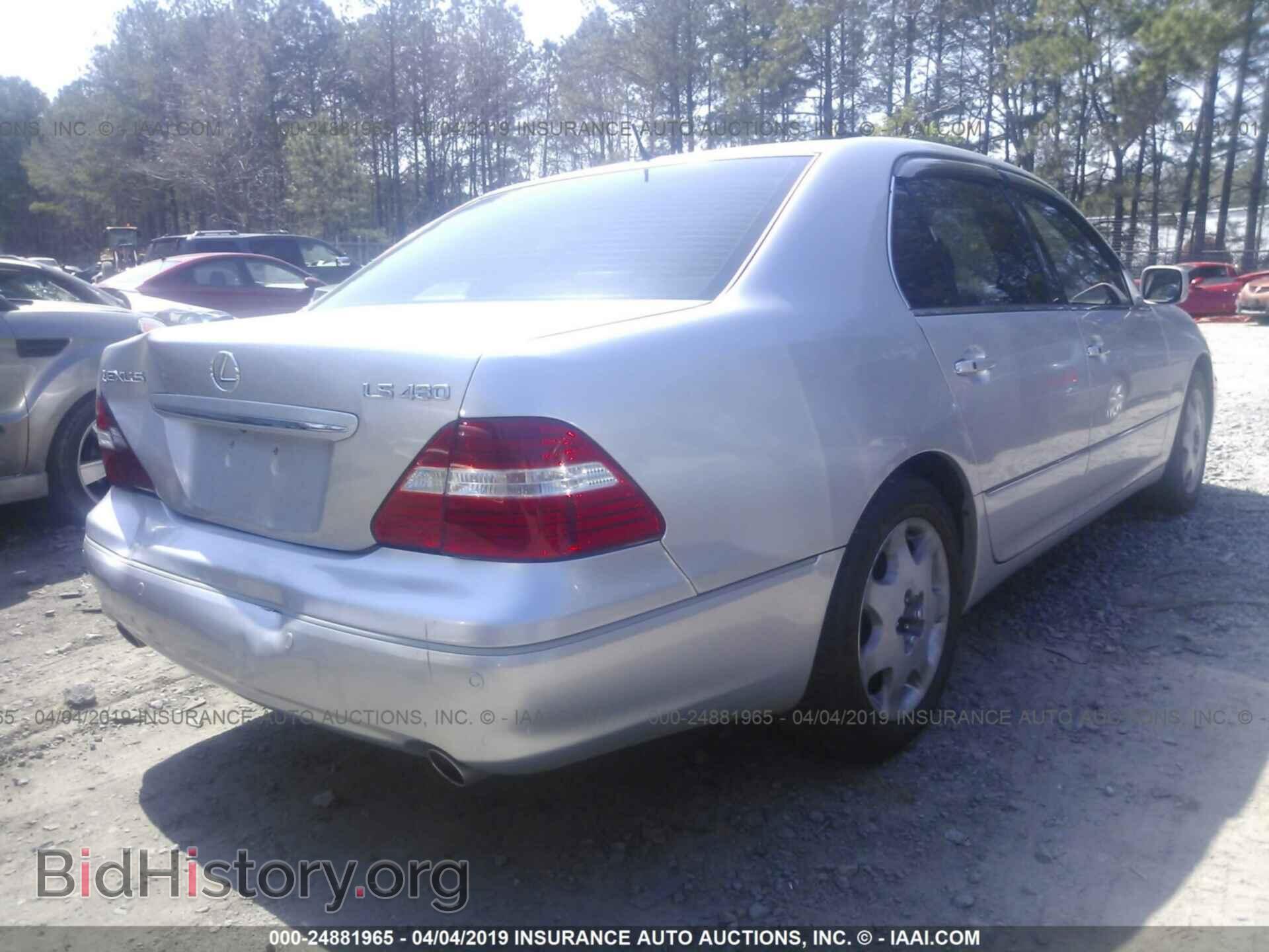 2005 LEXUS LS - VIN: JTHBN36FX50173991 - Photo 4