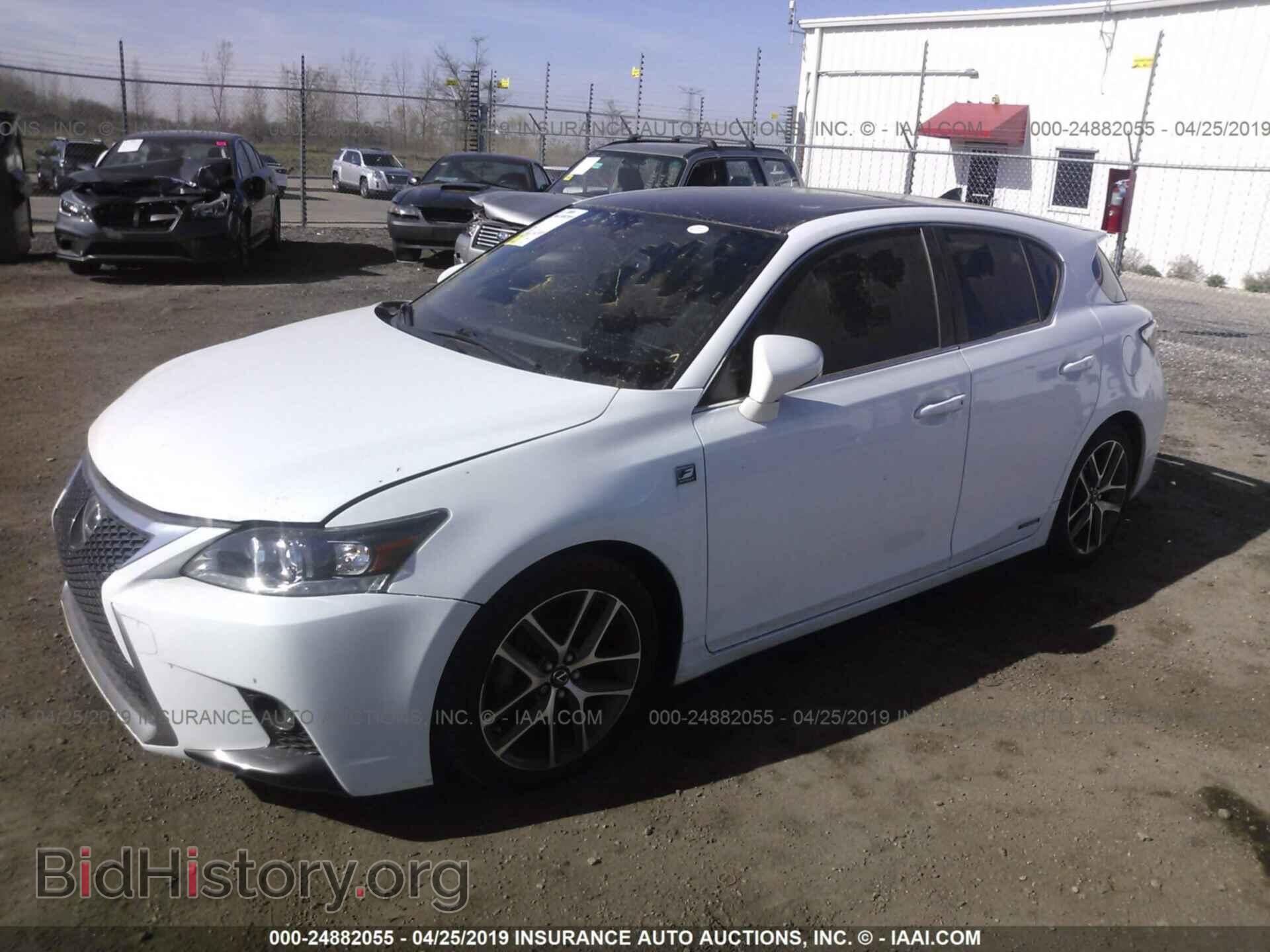 2015 LEXUS CT - VIN: JTHKD5BH6F2235401 - Фото 2