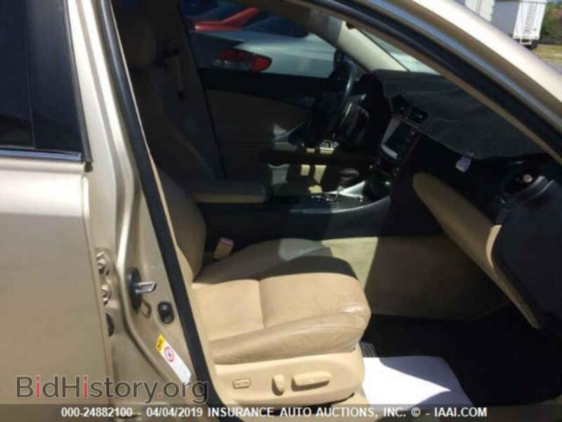 2006 Lexus IS (VIN JTHBK262165006892) — фото 5 из 10