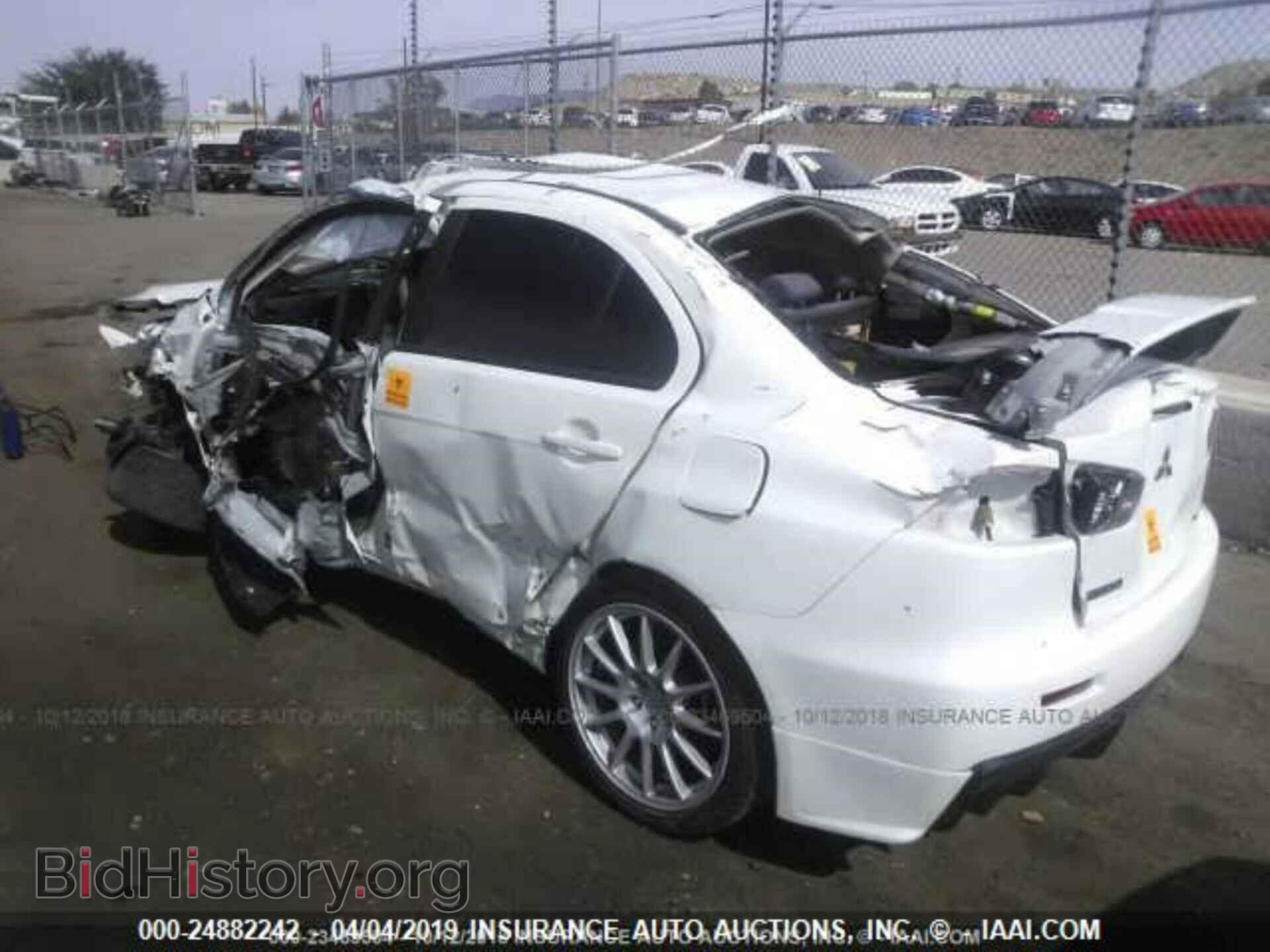2013 MITSUBISHI LANCER - VIN: JA32W8FV6DU013082 - Фото 3