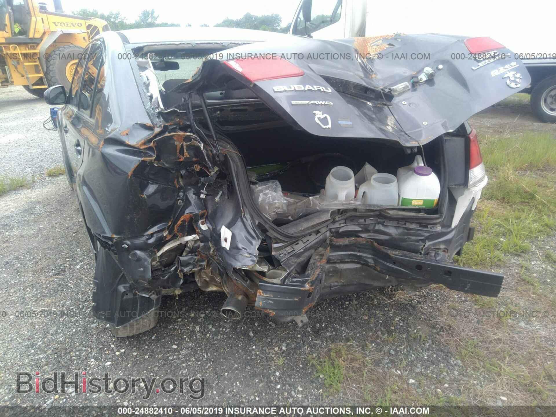 2012 SUBARU LEGACY - VIN: 4S3BMBC64C3008758 - Фото 6