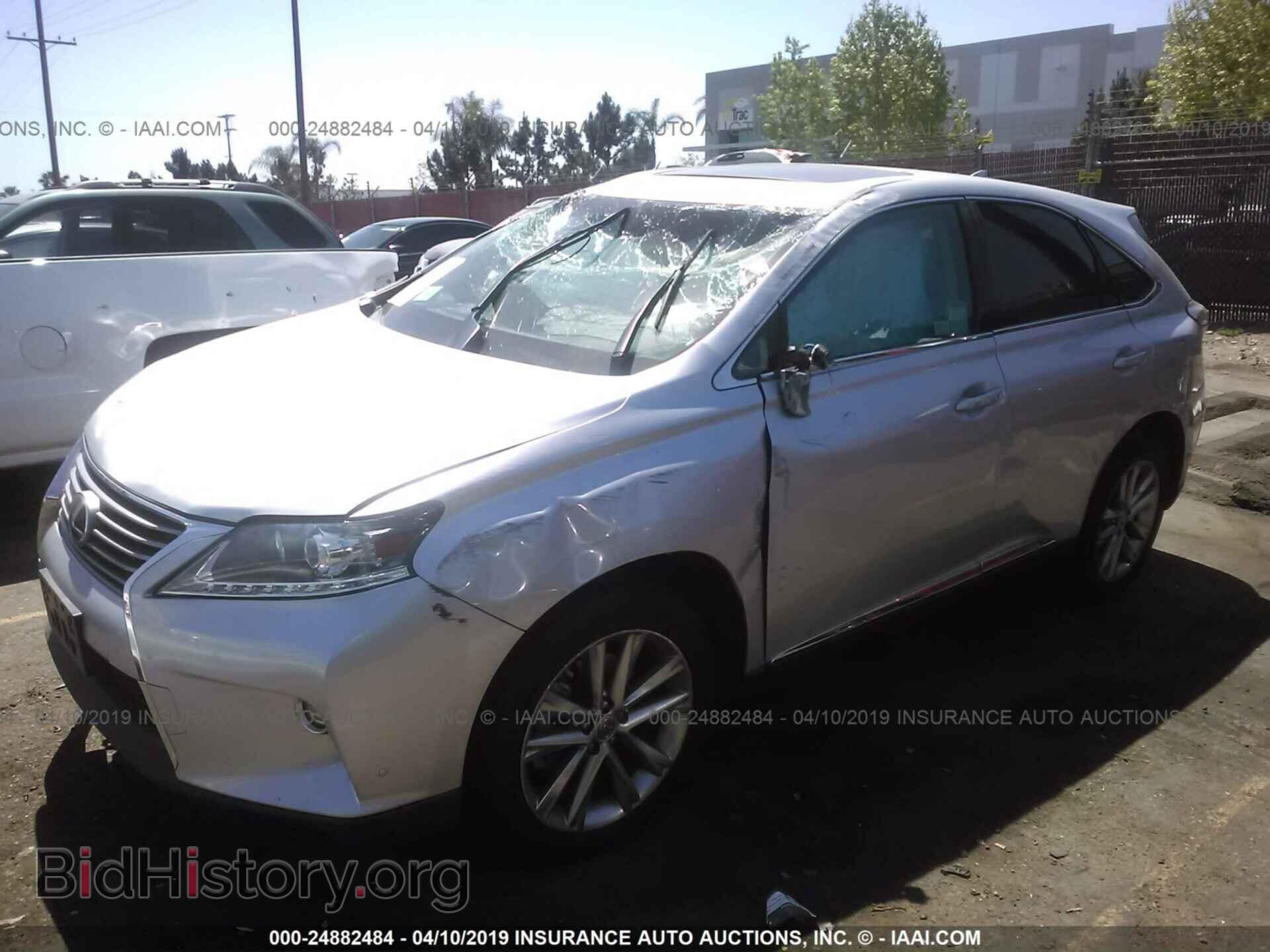 2015 LEXUS RX - VIN: 2T2ZB1BA1FC004520 - Фото 2