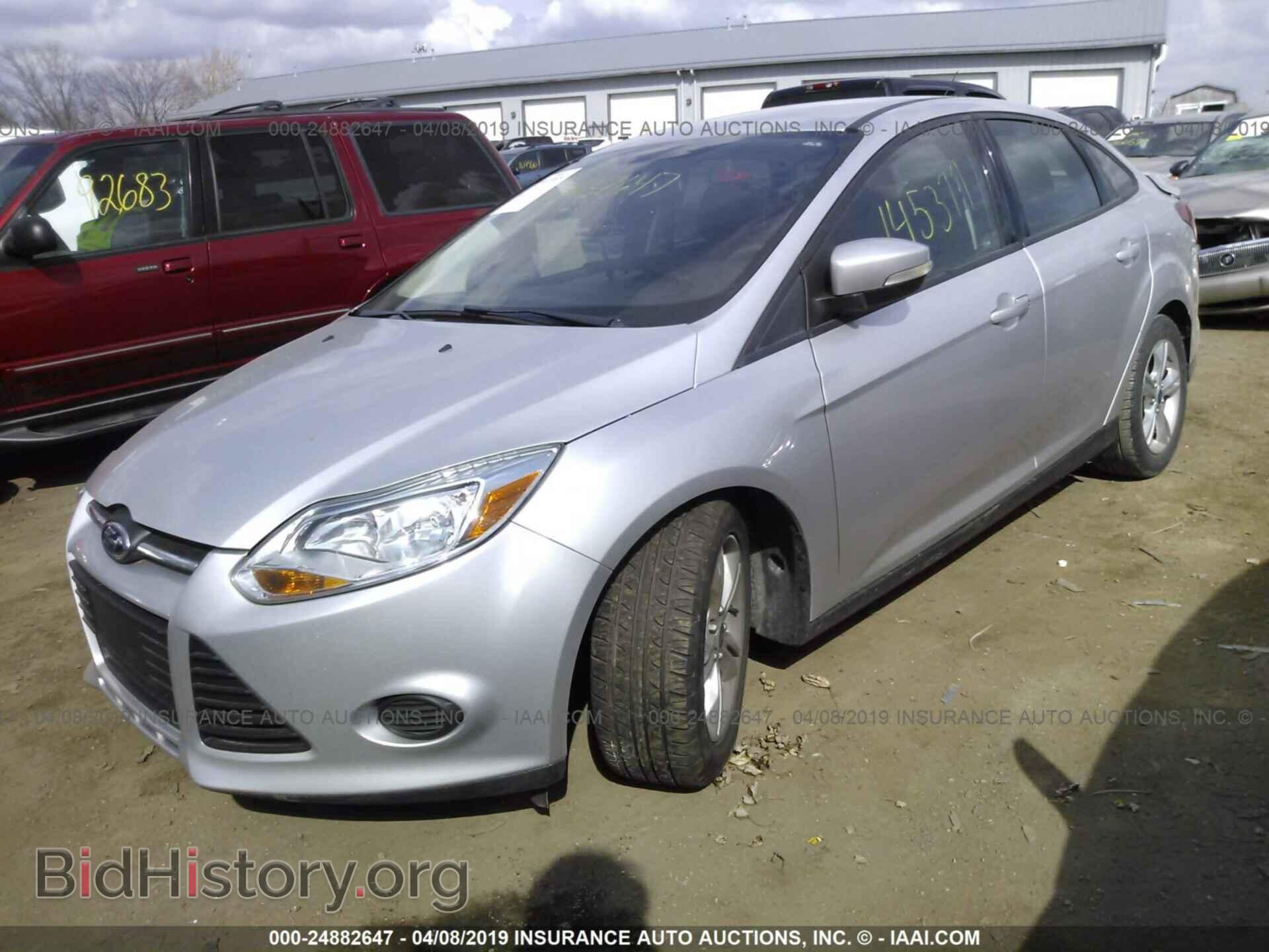 2014 FORD FOCUS - VIN: 1FADP3F28EL152692 - Фото 2