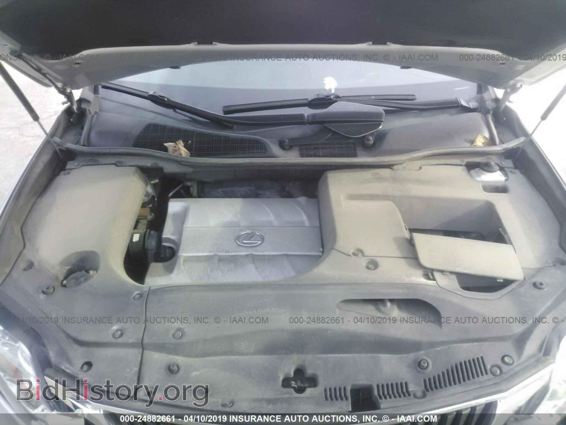 2012 LEXUS RX - VIN: 2T2BK1BAXCC154106 - Фото 10
