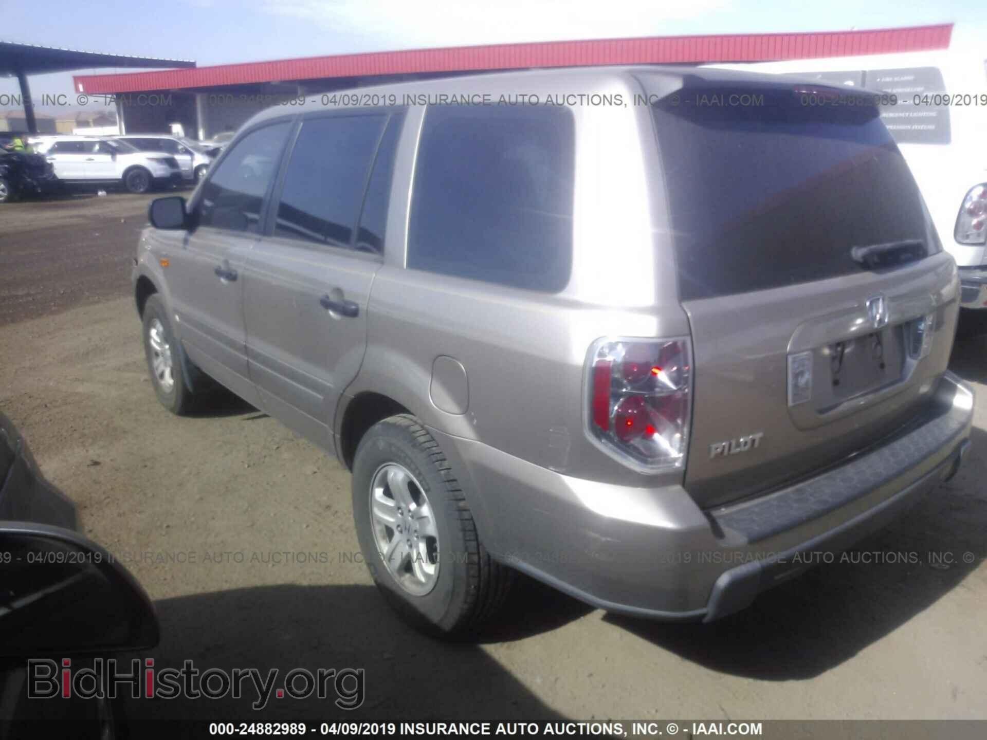 2006 HONDA PILOT - VIN: 5FNYF28106B039949 - Фото 3