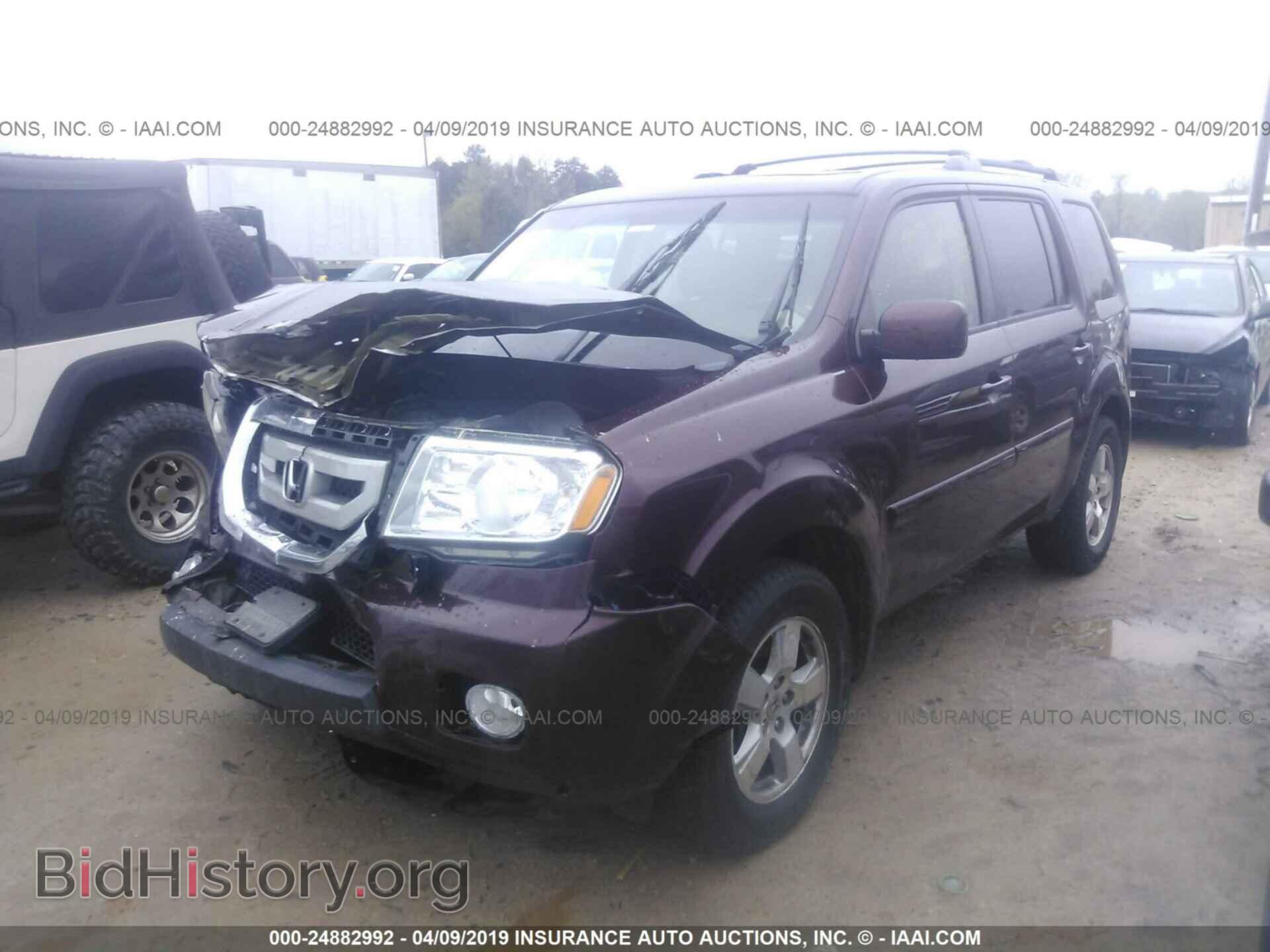 2011 HONDA PILOT - VIN: 5FNYF3H69BB033482 - Photo 2