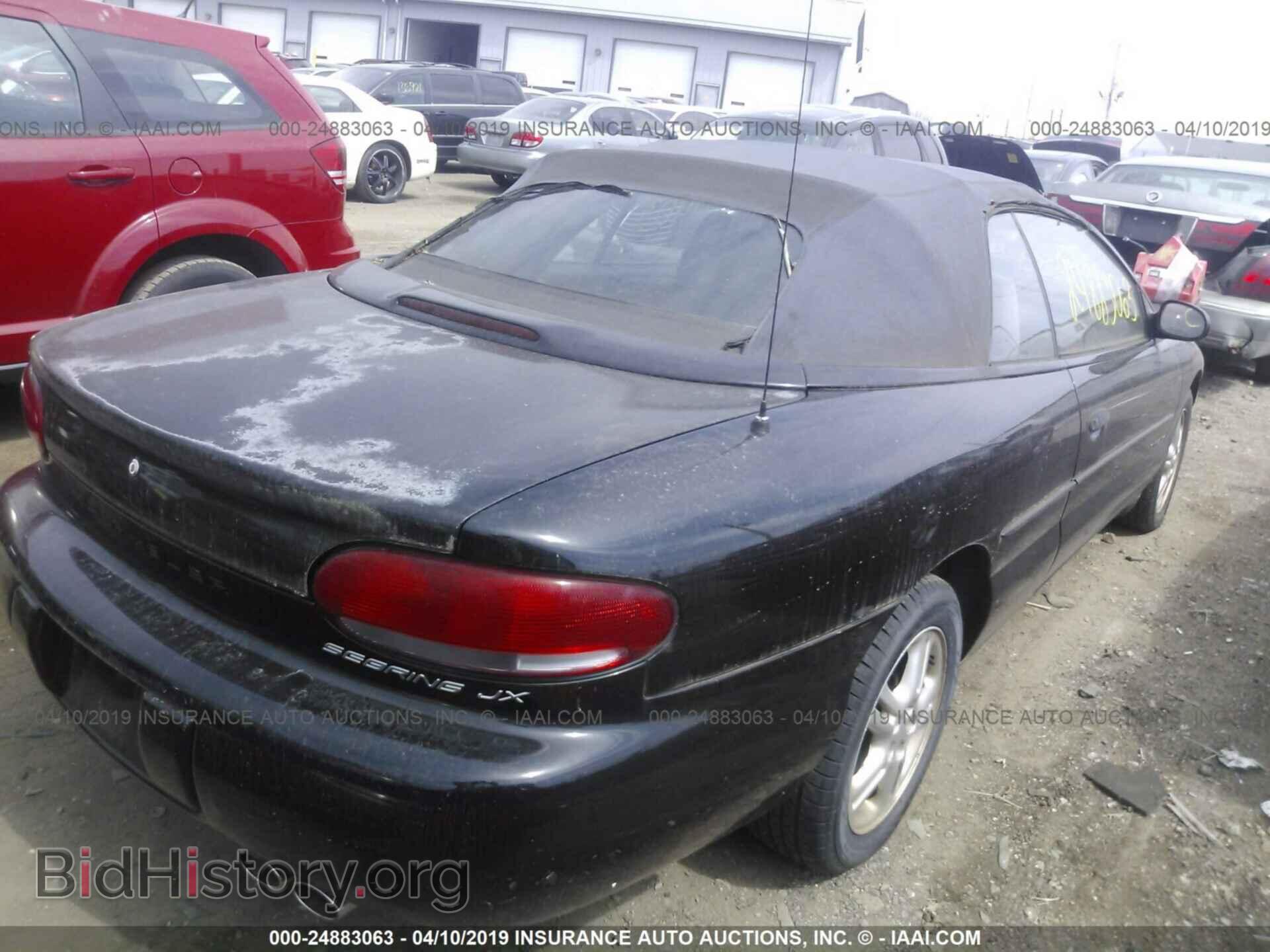 2000 CHRYSLER SEBRING - VIN: 3C3EL45H6YT257301 - Фото 4