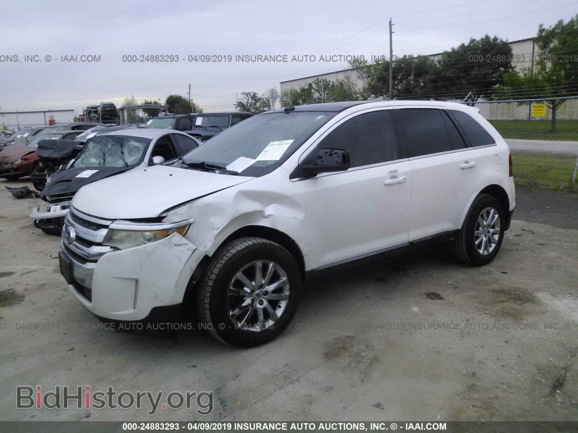 2011 FORD EDGE - VIN: 2FMDK3KC6BBA22053 - Фото 2