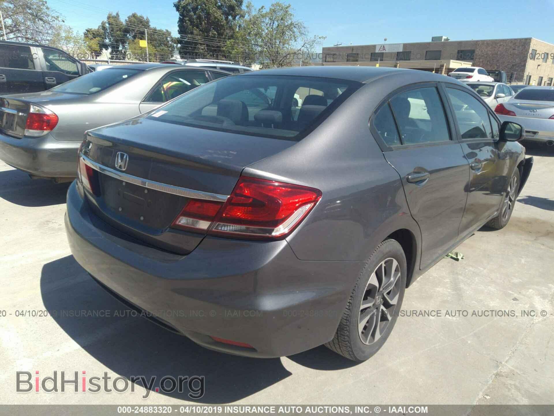 2013 HONDA CIVIC - VIN: 19XFB2F89DE259922 - Фото 4
