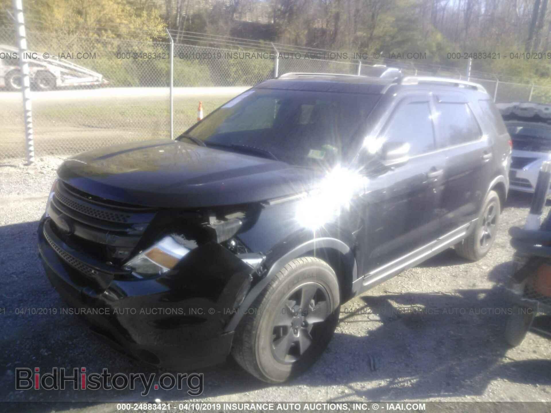 2014 FORD EXPLORER - VIN: 1FM5K7B88EGA17005 - Фото 2