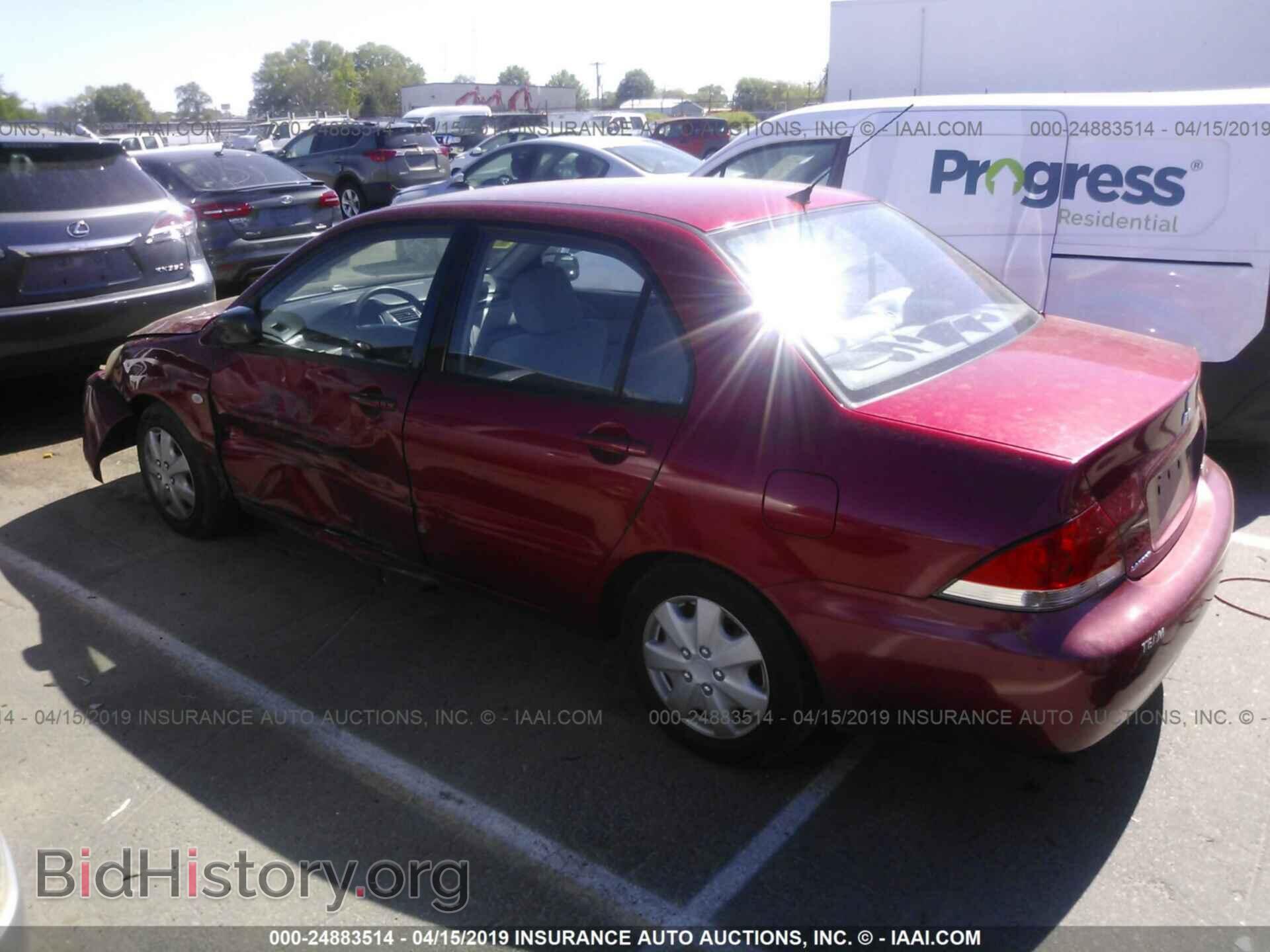 2004 MITSUBISHI LANCER - VIN: JA3AJ26E94U013875 - Фото 3