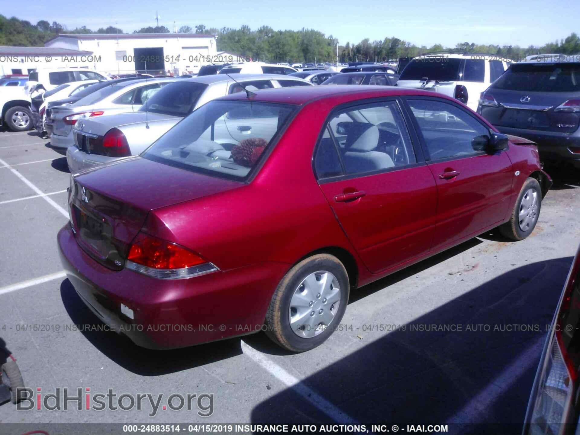 2004 MITSUBISHI LANCER - VIN: JA3AJ26E94U013875 - Фото 4