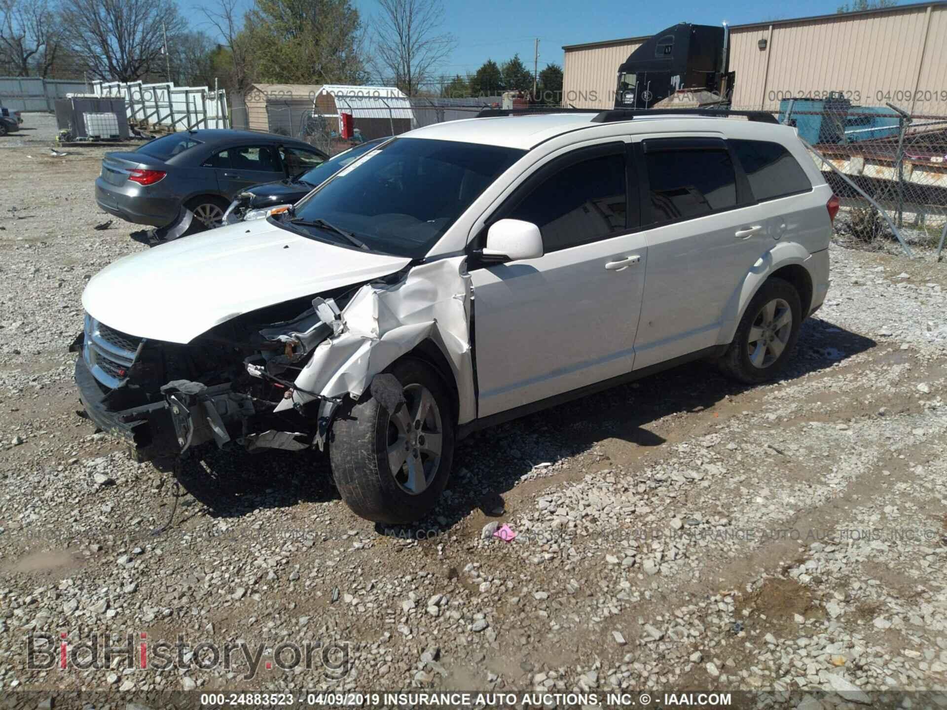 2012 DODGE JOURNEY - VIN: 3C4PDCBG9CT393549 - Фото 2