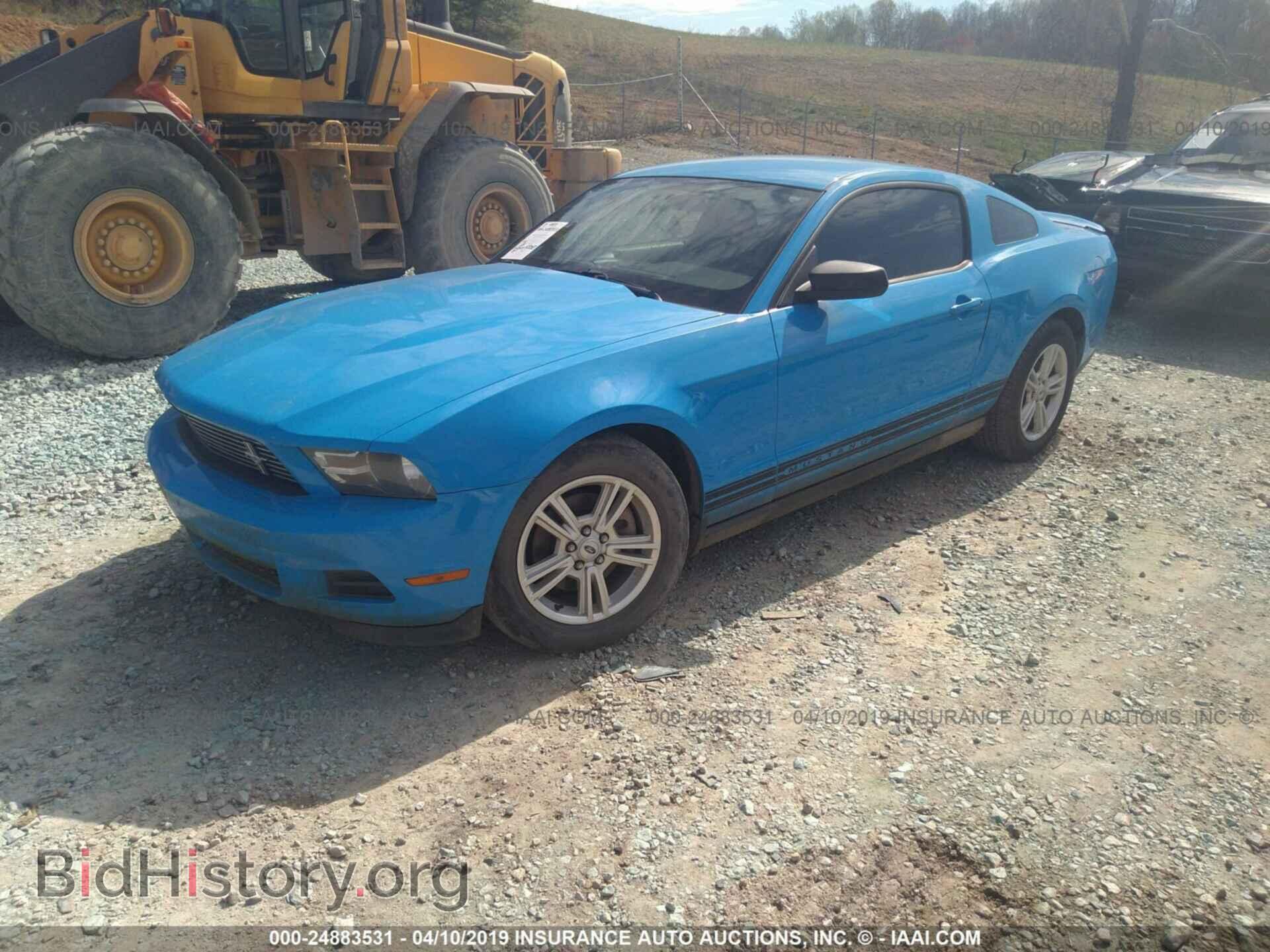 2012 FORD MUSTANG - VIN: 1ZVBP8AM2C5283316 - Фото 2