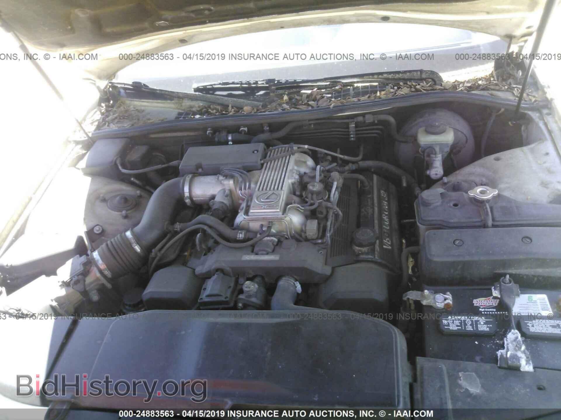 1991 LEXUS LS - VIN: JT8UF11E5M0075250 - Фото 10