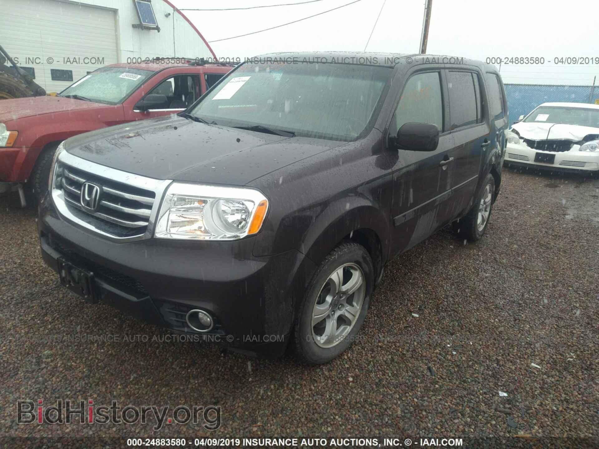 2012 HONDA PILOT - VIN: 5FNYF4H77CB015465 - Фото 2