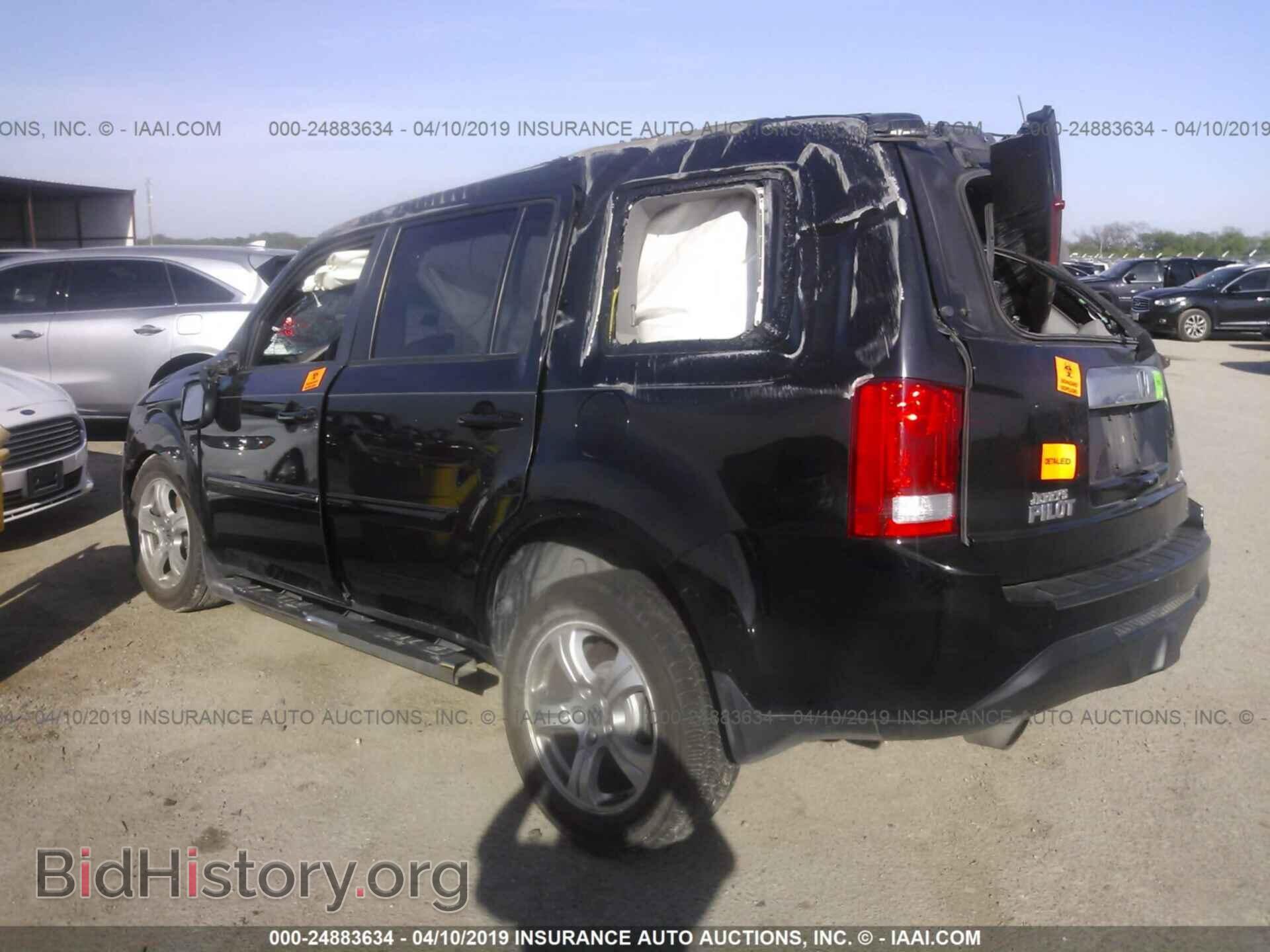 2012 HONDA PILOT - VIN: 5FNYF4H70CB075328 - Фото 3