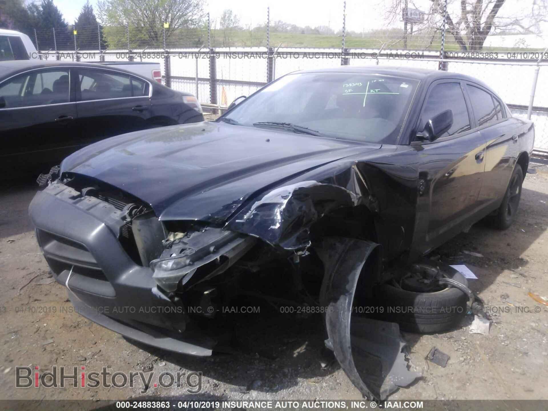 2012 DODGE CHARGER - VIN: 2C3CDXBG2CH211497 - Фото 2