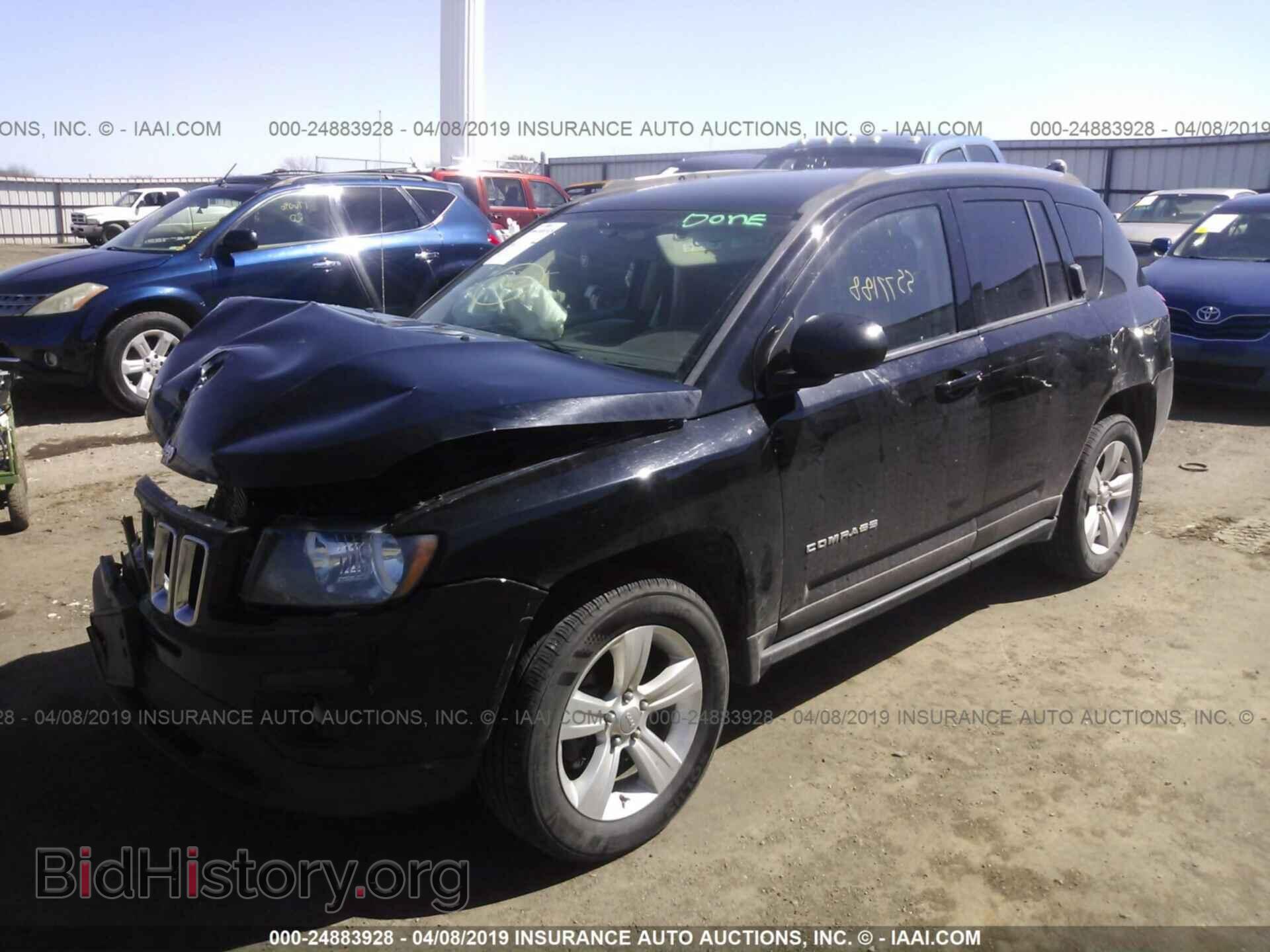 2014 JEEP COMPASS - VIN: 1C4NJDBB0ED809328 - Photo 2