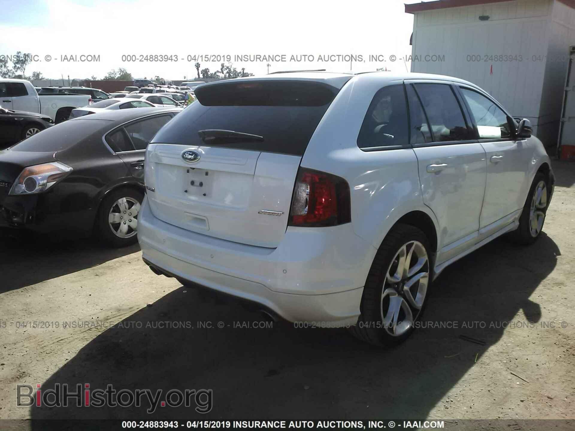 2013 FORD EDGE - VIN: 2FMDK3AK3DBC97374 - Фото 4