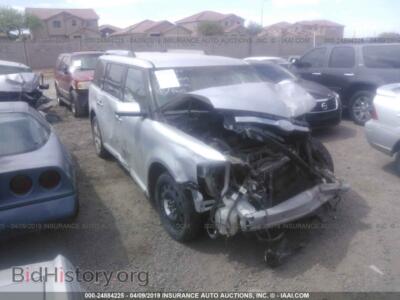 2012 Ford FLEX SEL, серый — VIN 2FMGK5CC7CBD13248, IAAI
