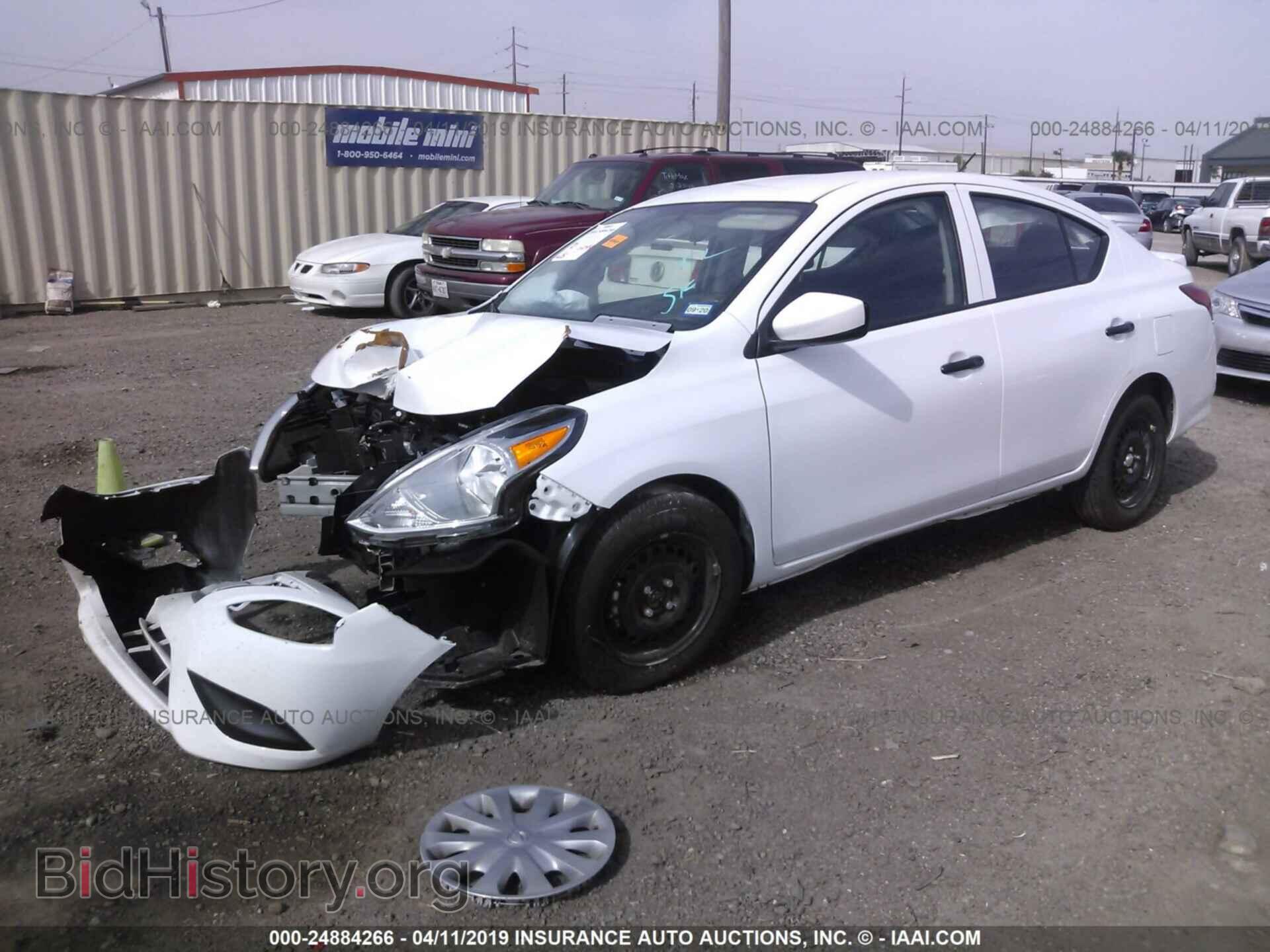 2019 NISSAN VERSA - VIN: 3N1CN7AP4KL815331 - Фото 2