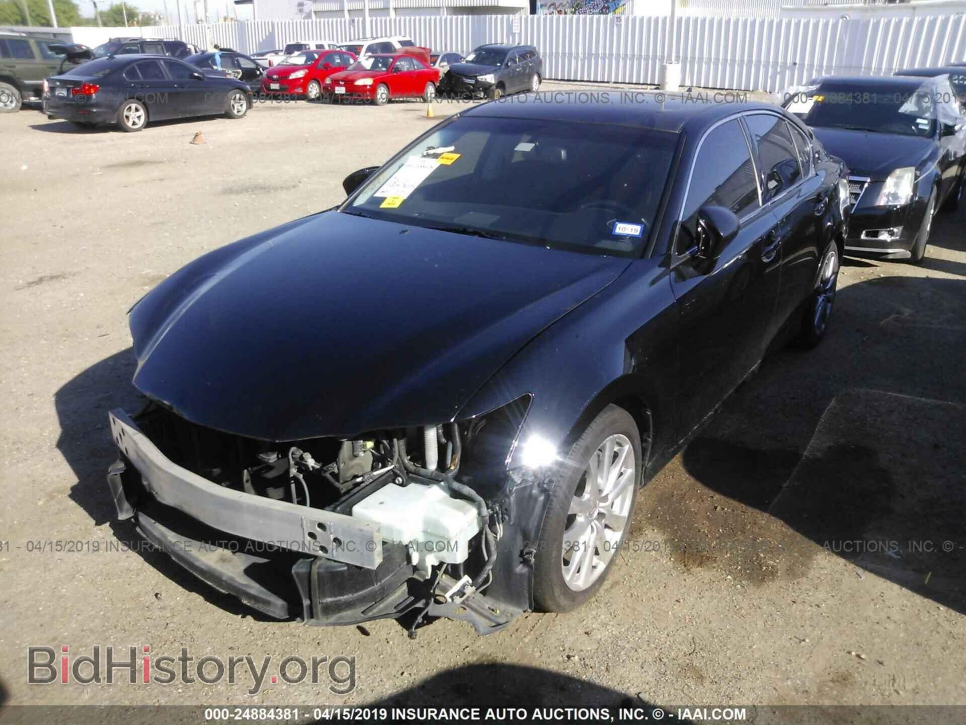 2013 LEXUS GS - VIN: JTHBE1BLXD5015958 - Фото 2