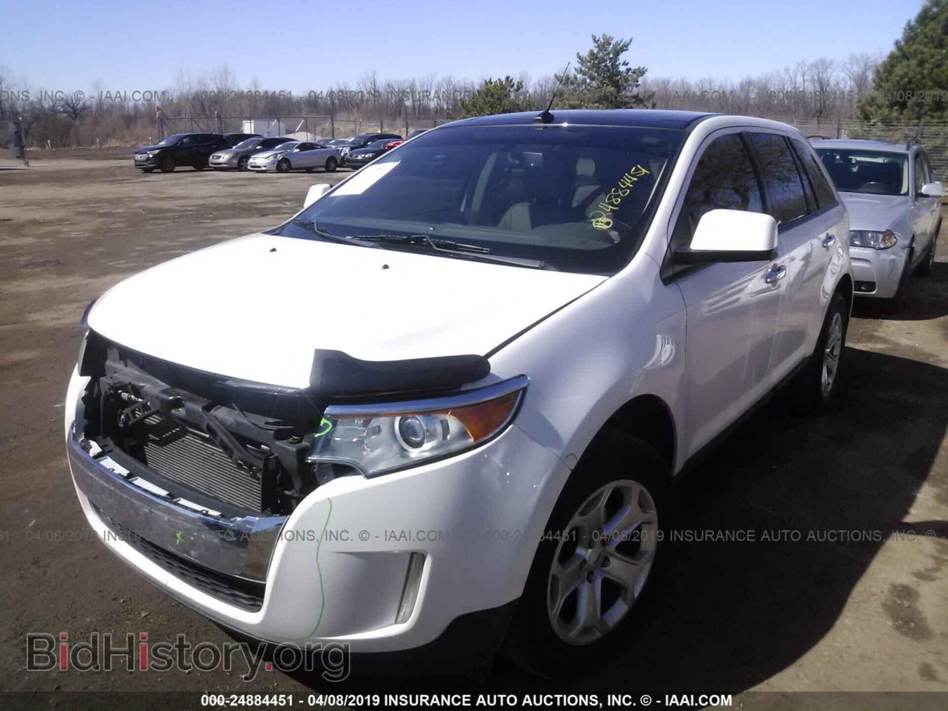 2011 FORD EDGE - VIN: 2FMDK3JC1BBA00950 - Фото 2