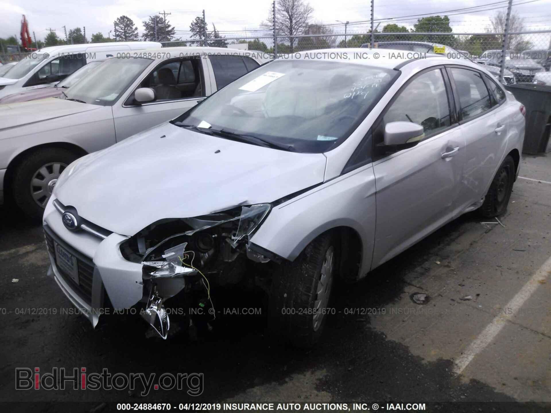 2013 FORD FOCUS - VIN: 1FADP3F25DL327589 - Фото 2