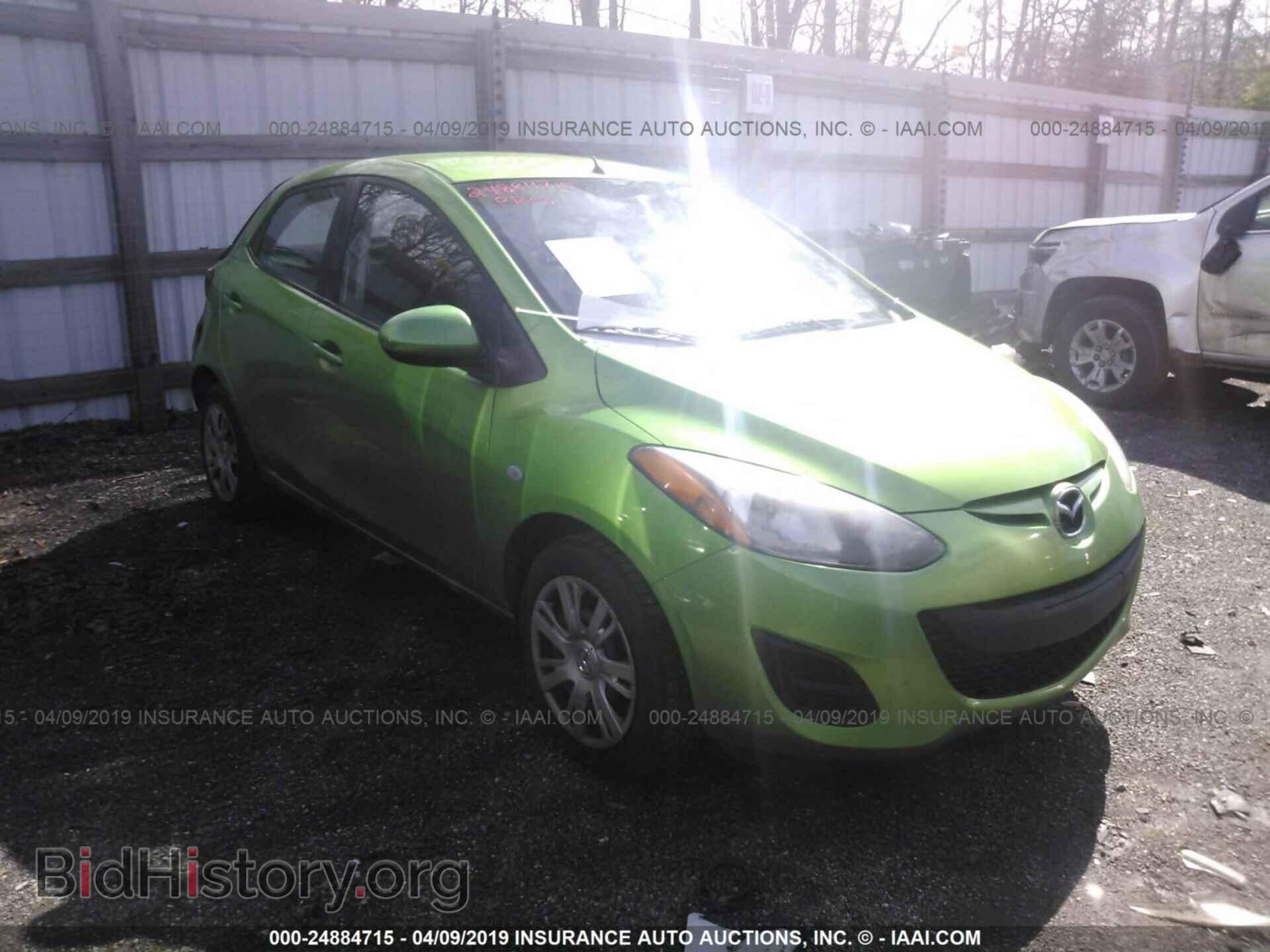Photo JM1DE1KY2C0150708 - MAZDA MAZDA2 2012