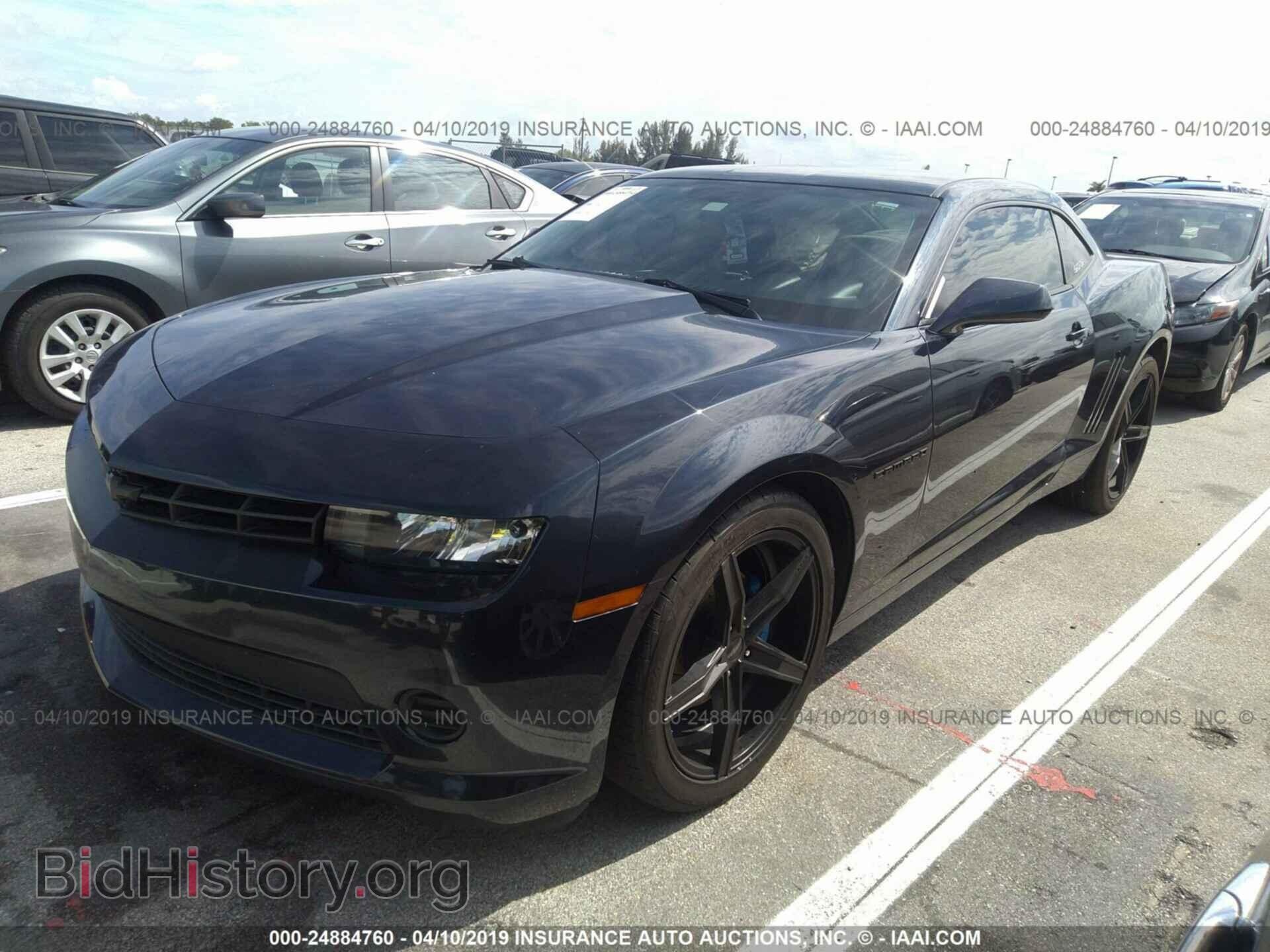 2014 CHEVROLET CAMARO - VIN: 2G1FA1E37E9307736 - Photo 2