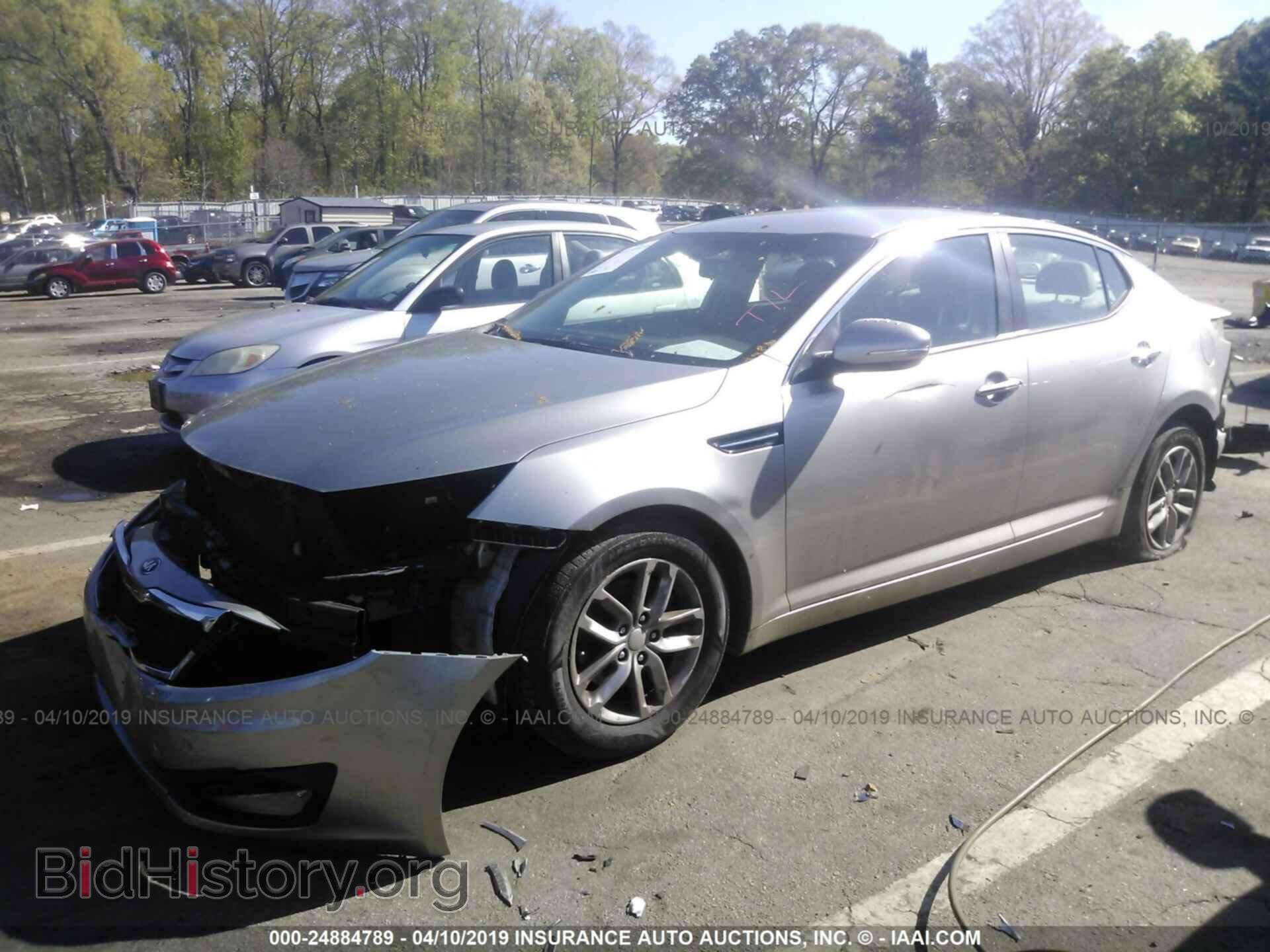 2013 KIA OPTIMA - VIN: KNAGM4A71D5437985 - Photo 2