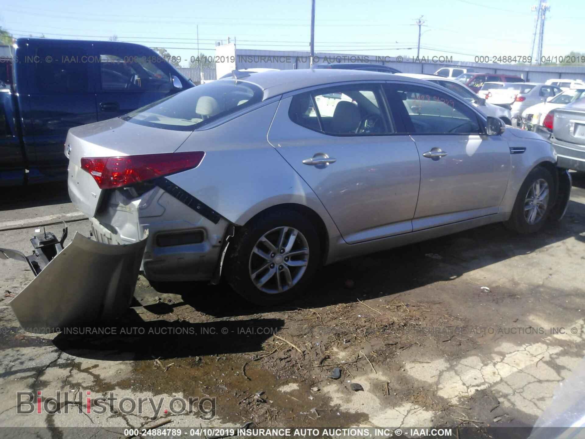 2013 KIA OPTIMA - VIN: KNAGM4A71D5437985 - Photo 4