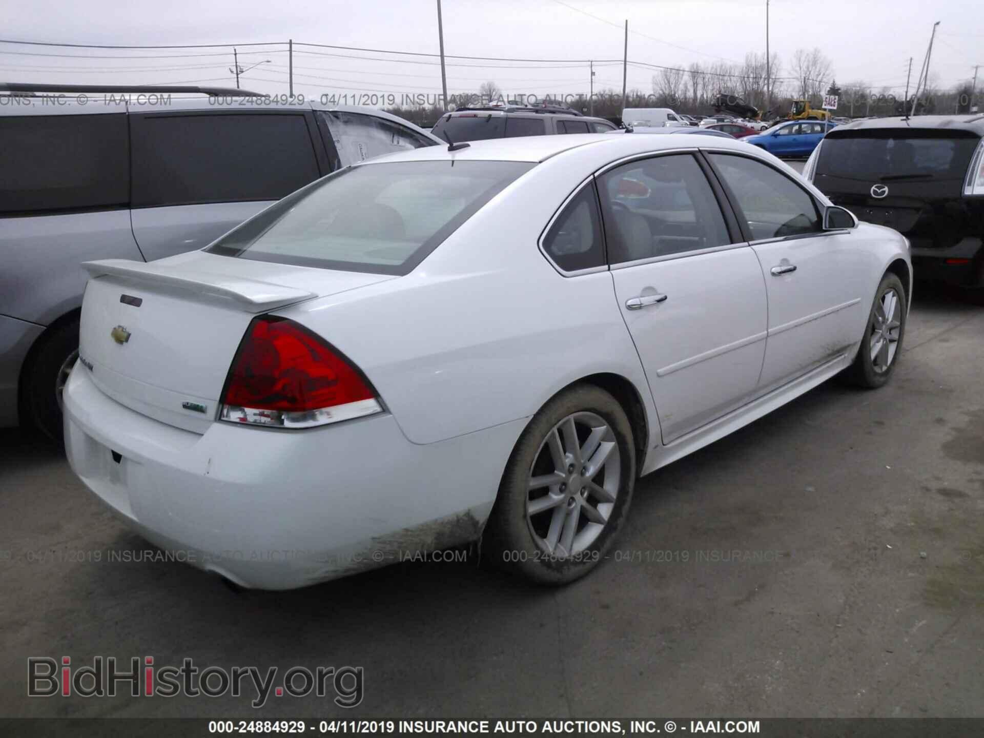 2013 CHEVROLET IMPALA - VIN: 2G1WC5E30D1126458 - Фото 4