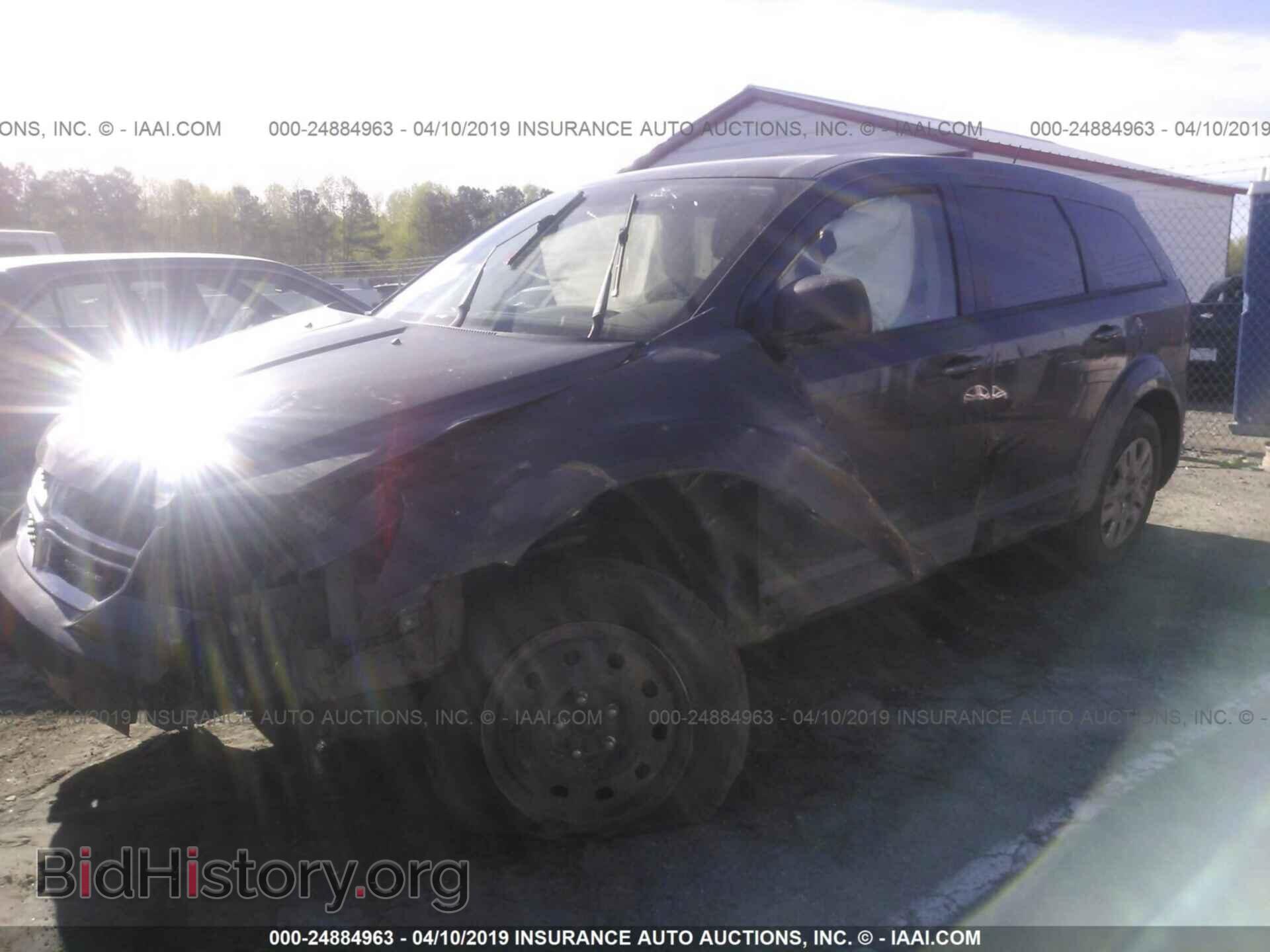 2014 DODGE JOURNEY - VIN: 3C4PDCAB5ET170272 - Фото 2