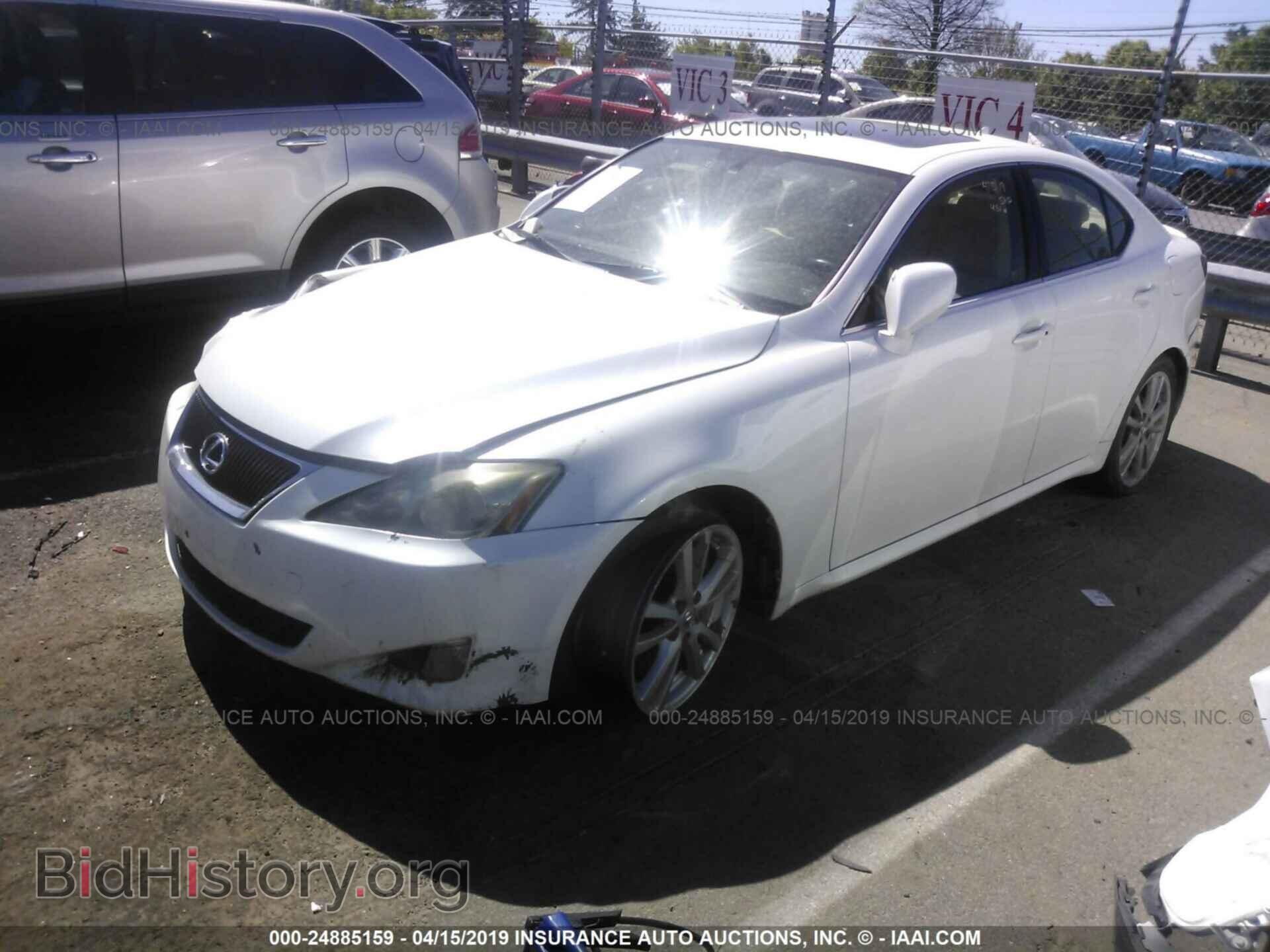 2007 LEXUS IS - VIN: JTHBE262675012065 - Фото 2