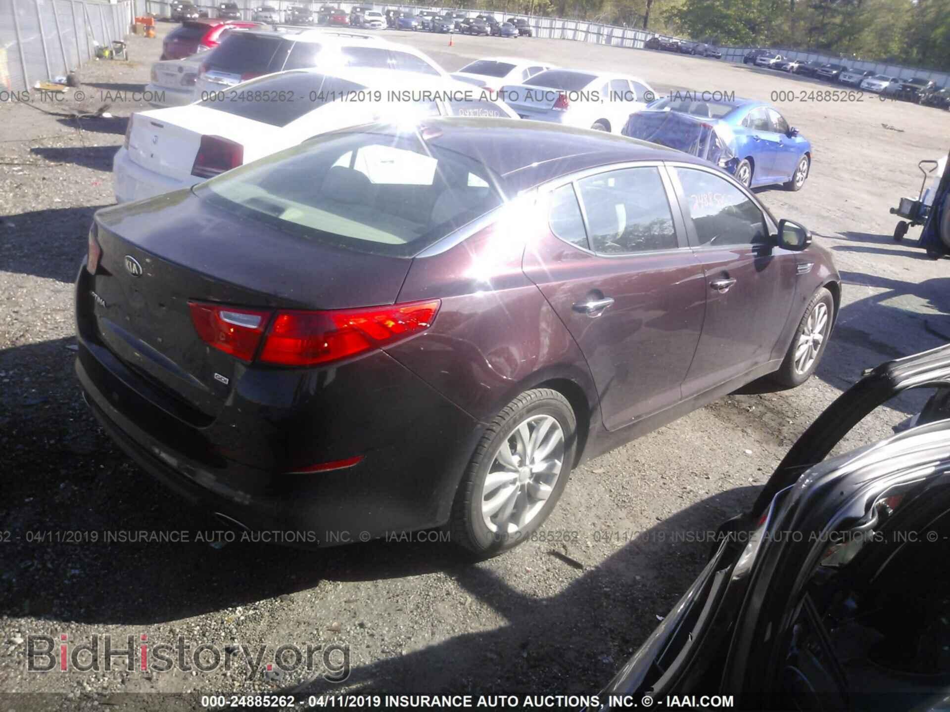 2015 KIA OPTIMA - VIN: 5XXGM4A73FG461500 - Фото 4
