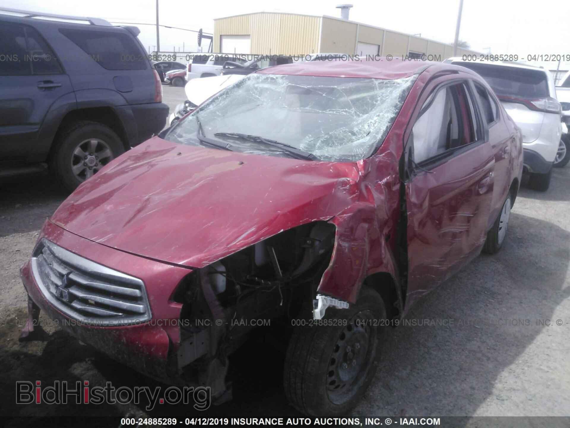 2017 MITSUBISHI MIRAGE - VIN: ML32F3FJ7HHF19381 - Фото 2