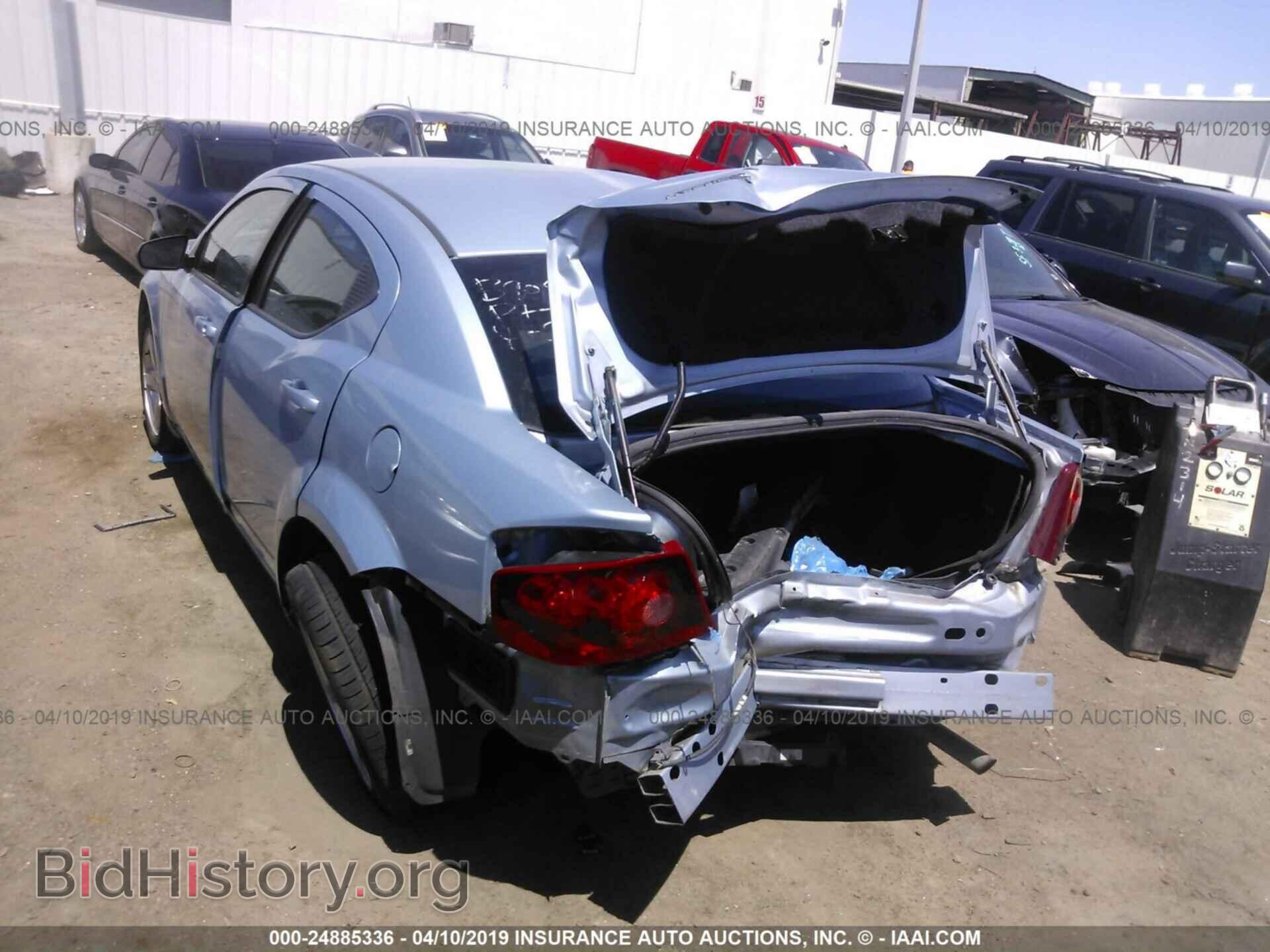 2013 DODGE AVENGER - VIN: 1C3CDZAB0DN707554 - Фото 3