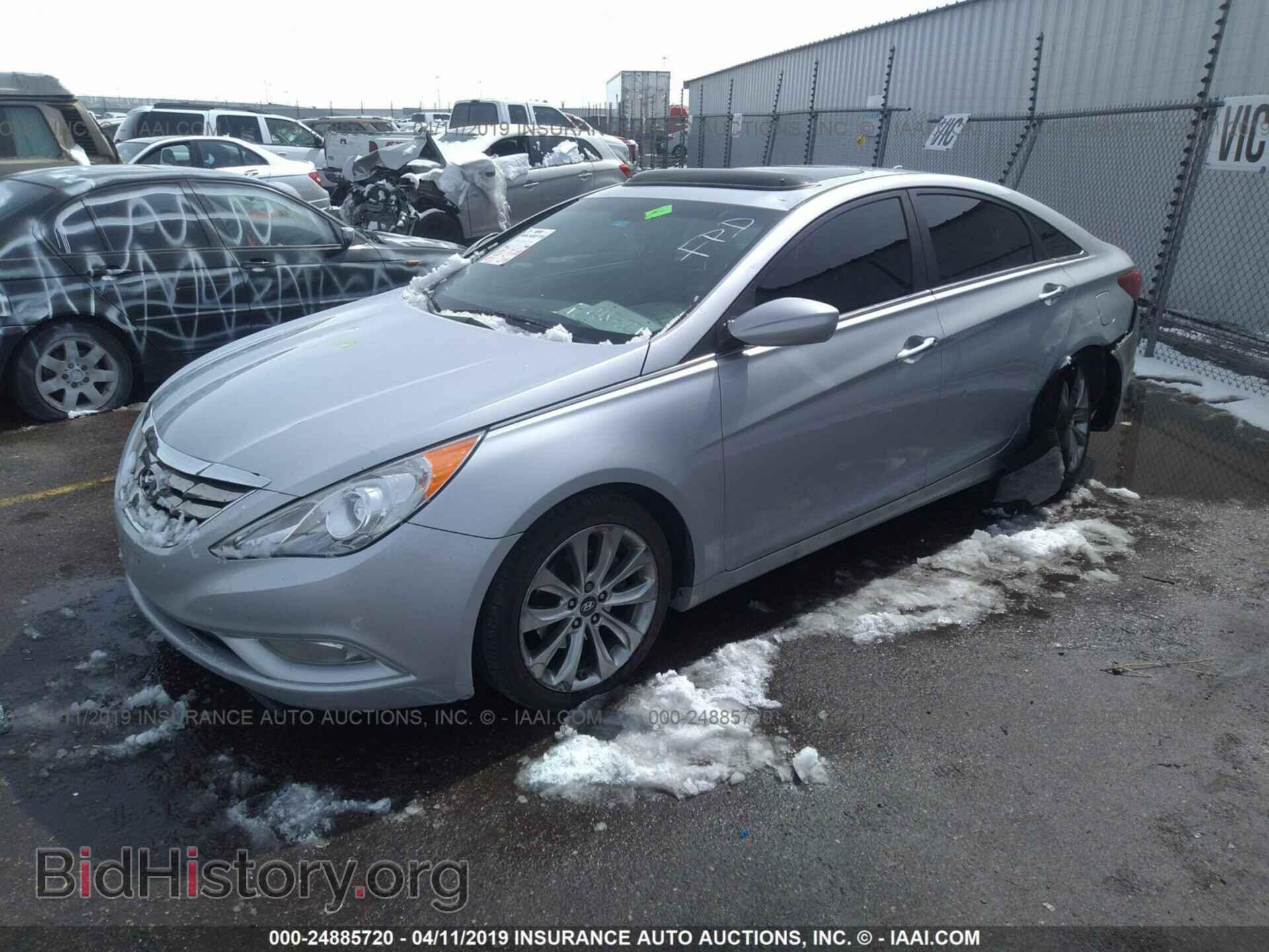 2012 HYUNDAI SONATA - VIN: 5NPEC4AC0CH367341 - Фото 2