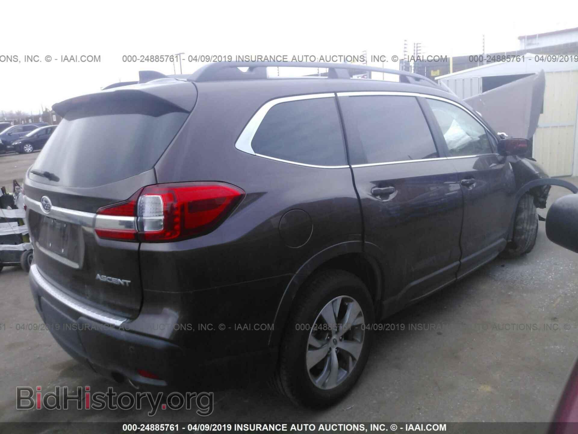 2019 SUBARU ASCENT - VIN: 4S4WMAFD7K3417563 - Фото 4