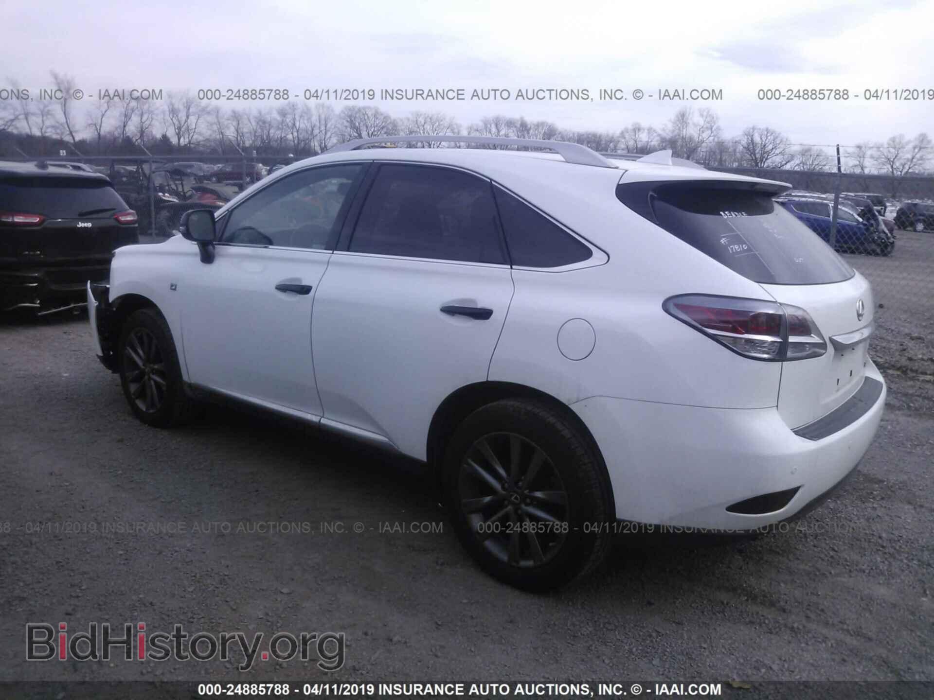 2015 LEXUS RX - VIN: 2T2BK1BA1FC290693 - Фото 3