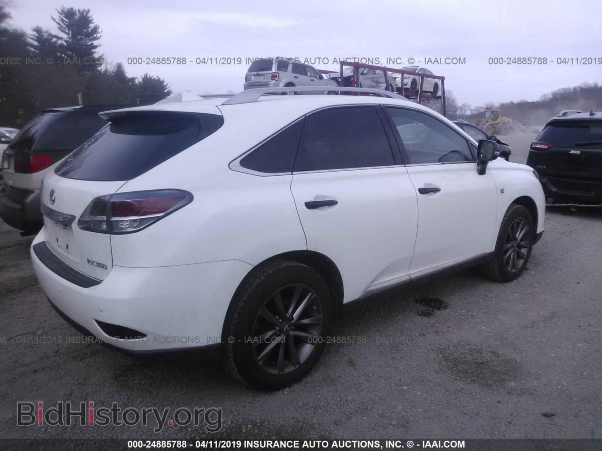 2015 LEXUS RX - VIN: 2T2BK1BA1FC290693 - Фото 4