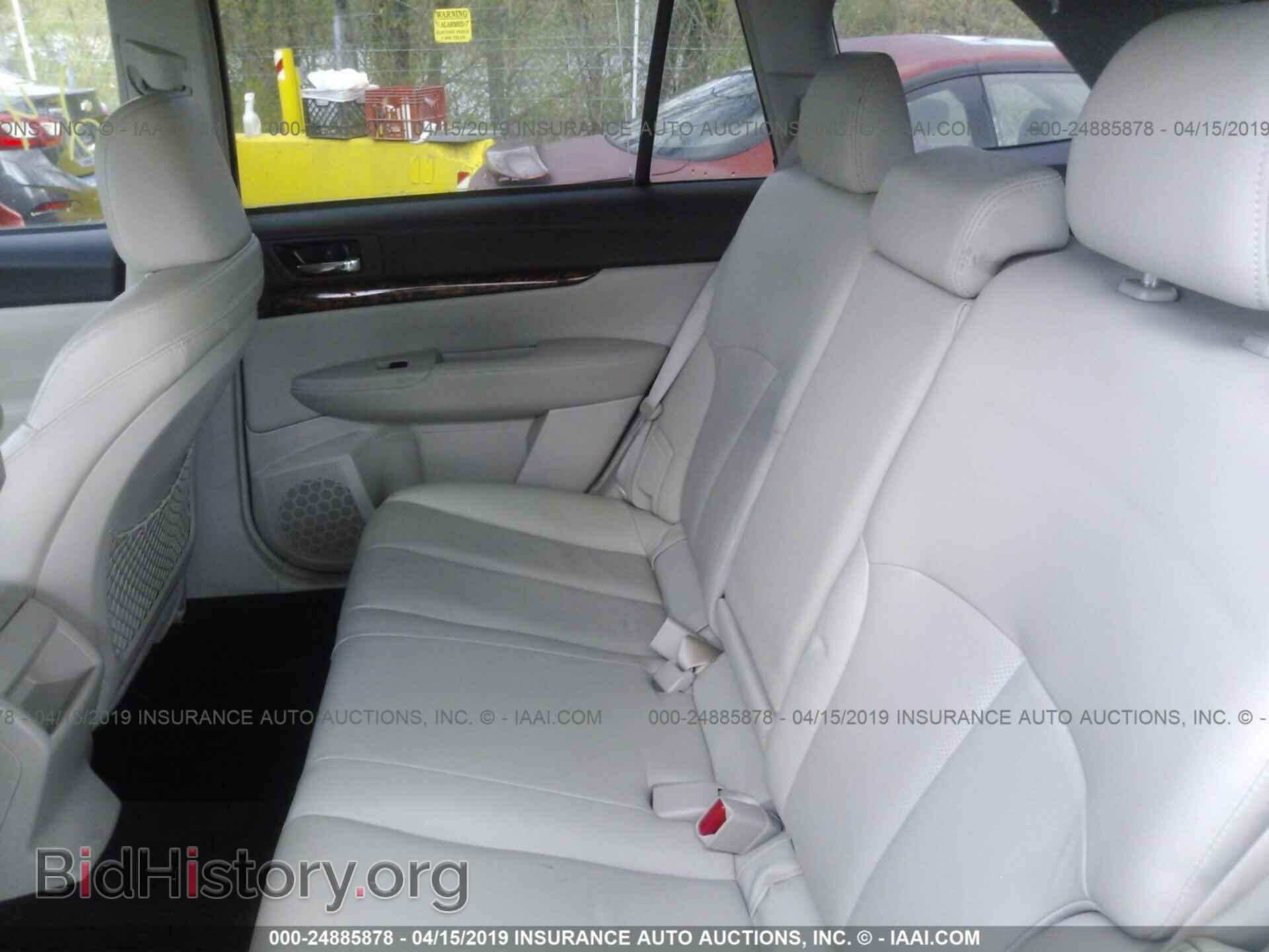 2012 SUBARU OUTBACK - VIN: 4S4BREKC2C2208744 - Фото 8