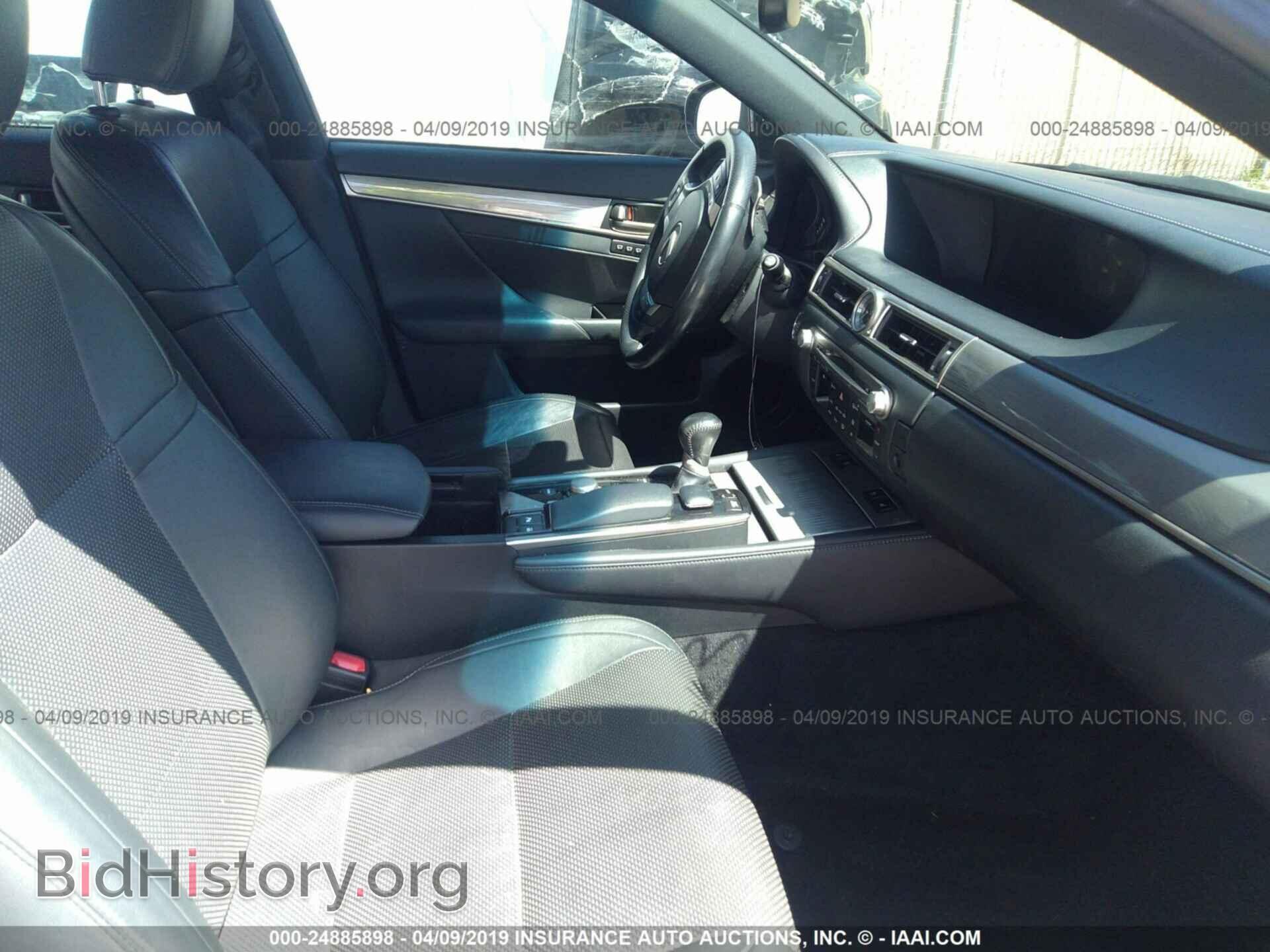 2013 LEXUS GS - VIN: JTHCE1BL9D5000324 - Photo 5