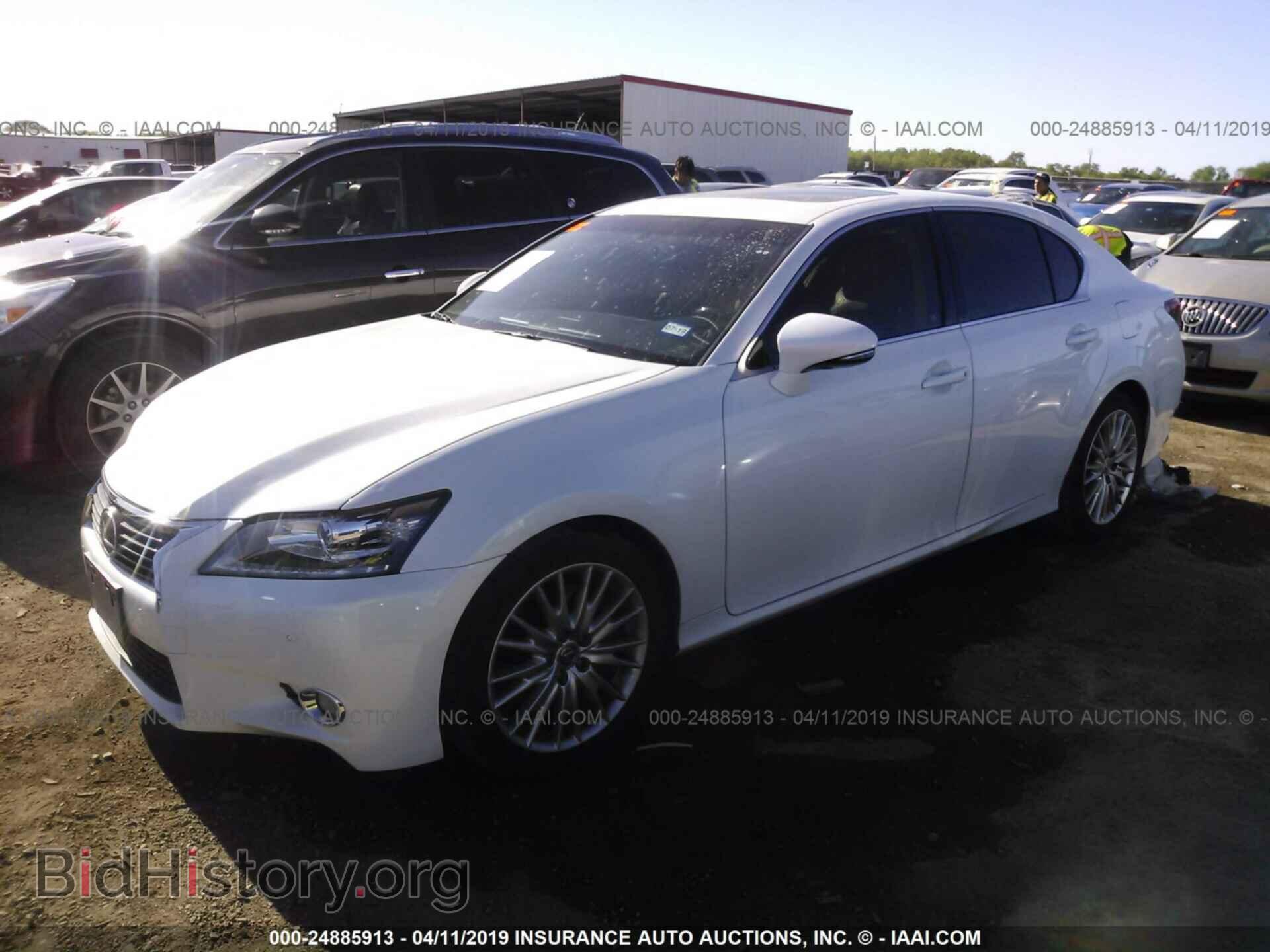 2013 LEXUS GS - VIN: JTHBE1BL1D5020496 - Фото 2