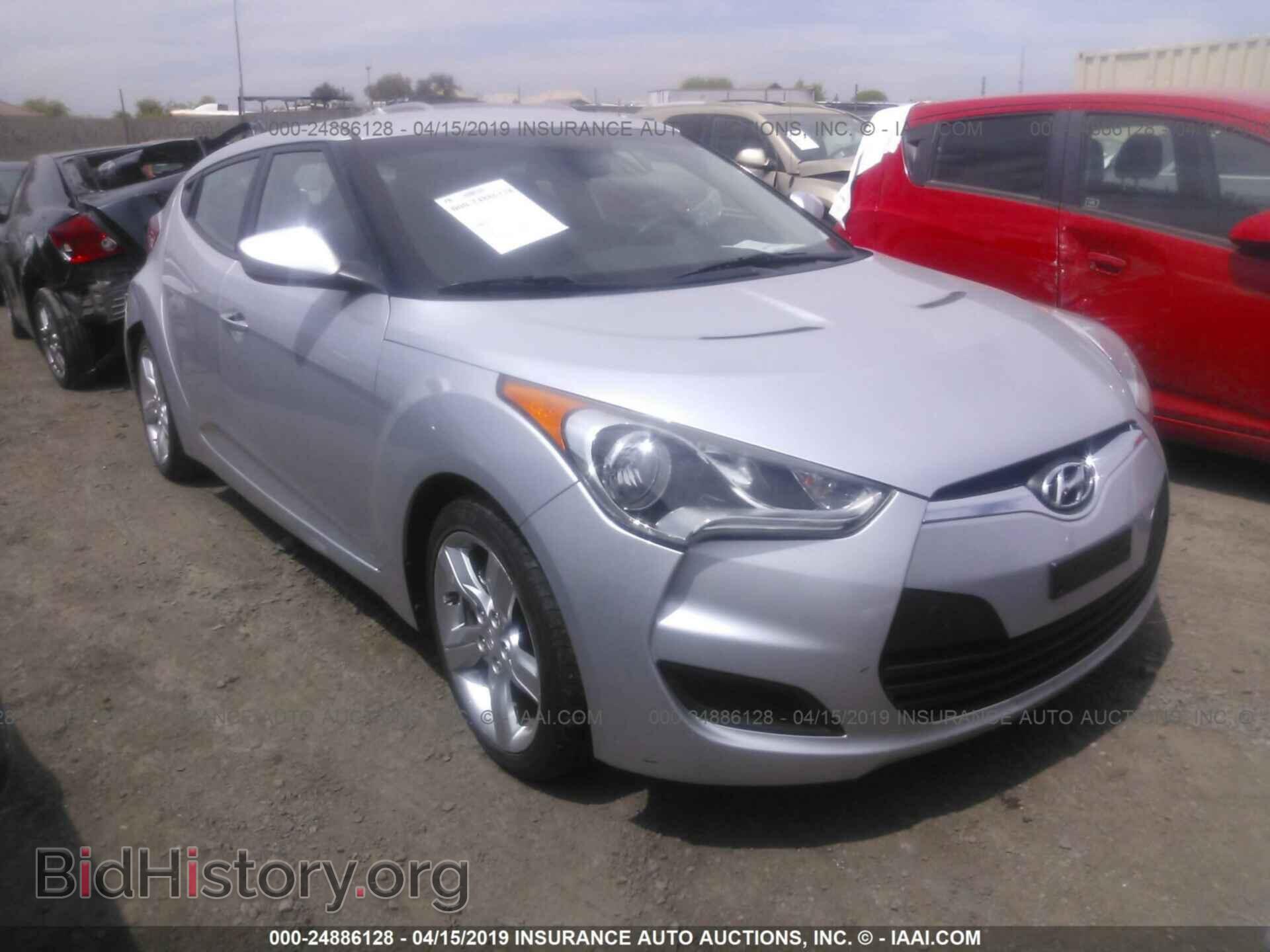 Photo KMHTC6AD5CU049938 - HYUNDAI VELOSTER 2012