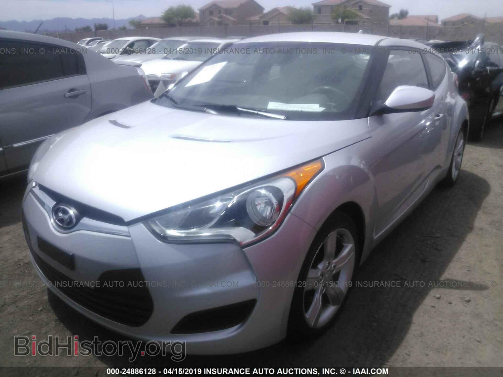 2012 HYUNDAI VELOSTER - VIN: KMHTC6AD5CU049938 - Фото 2